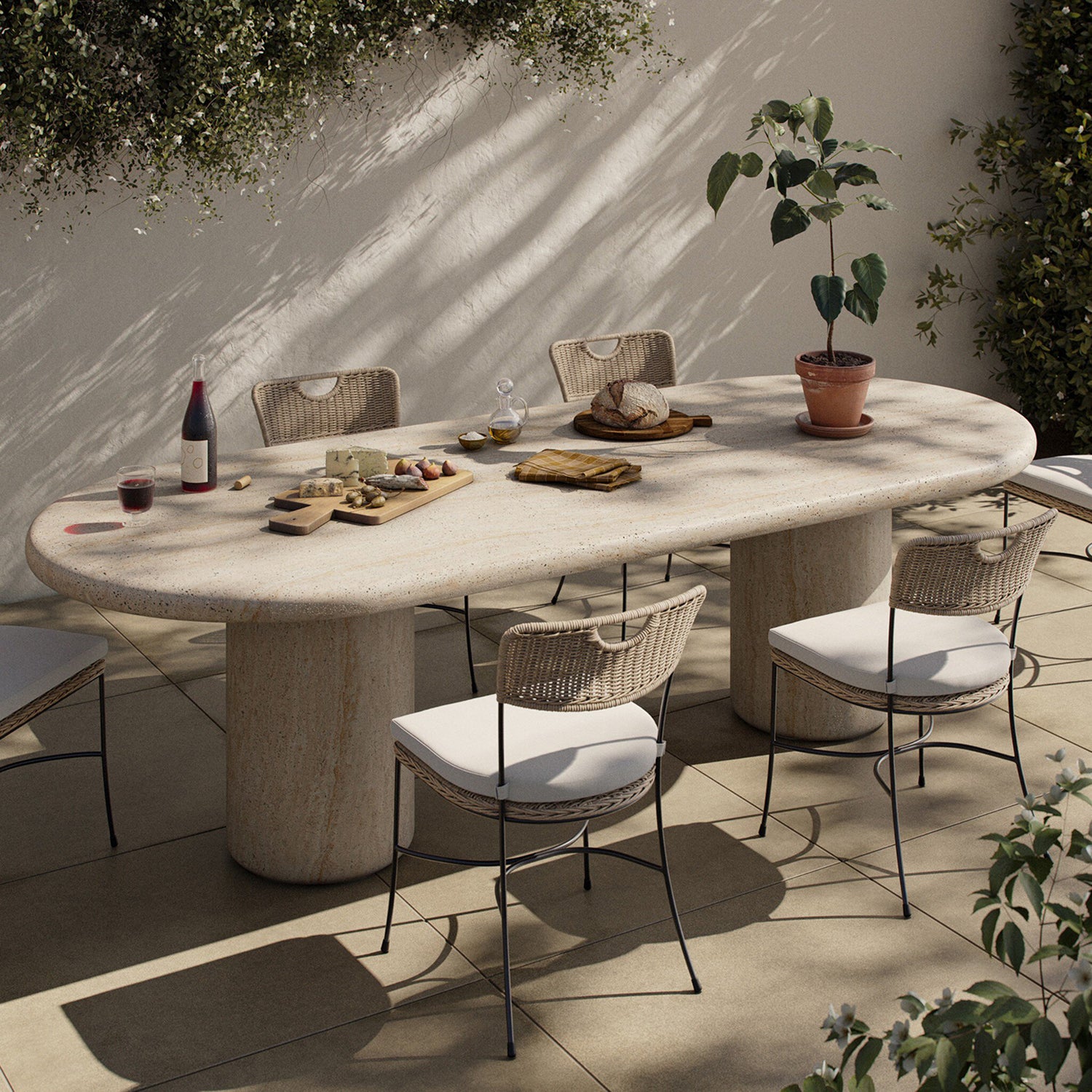 Four Hands Poole Outdoor Dining Table