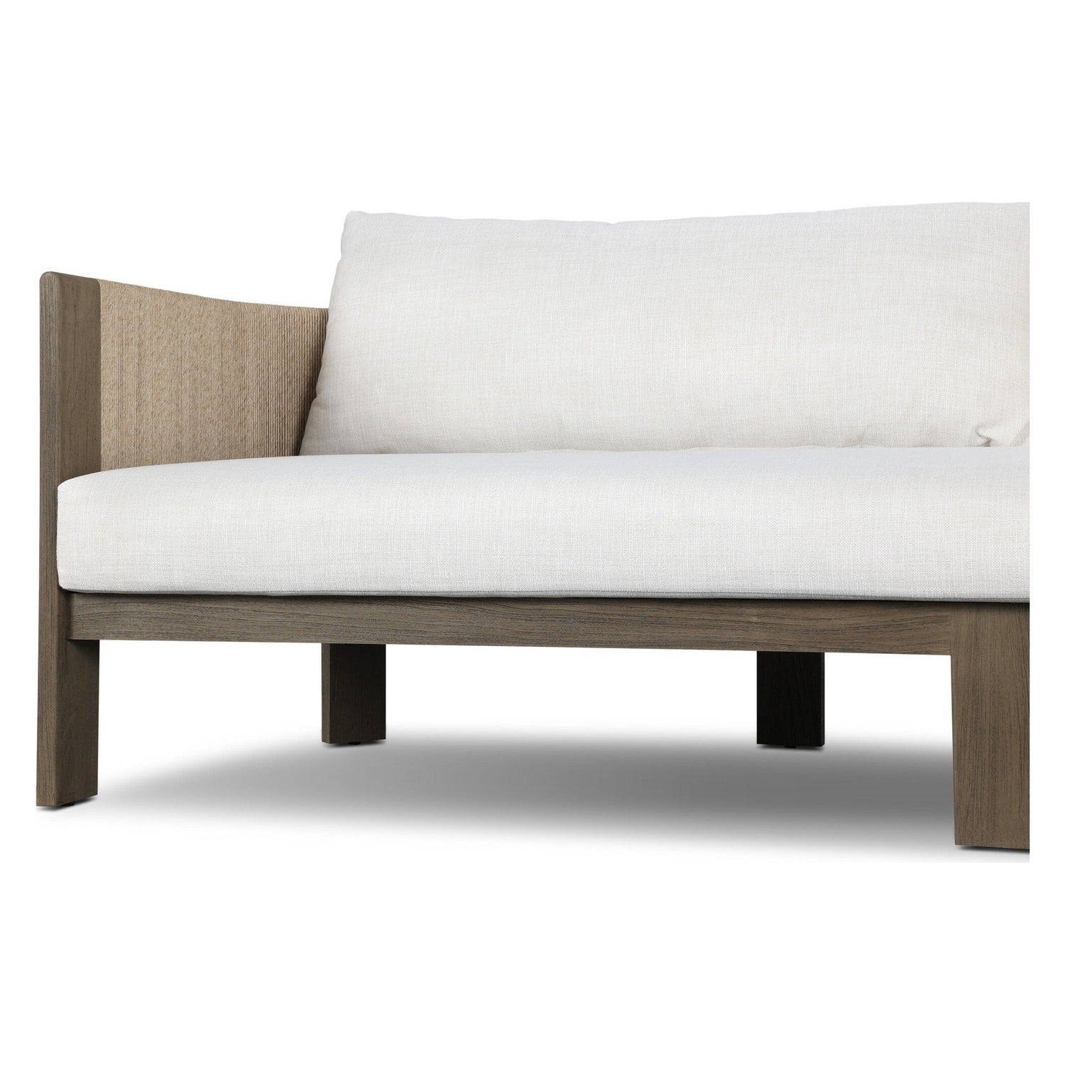 Four Hands Delancy Vergo Cream 96in Outdoor Sofa