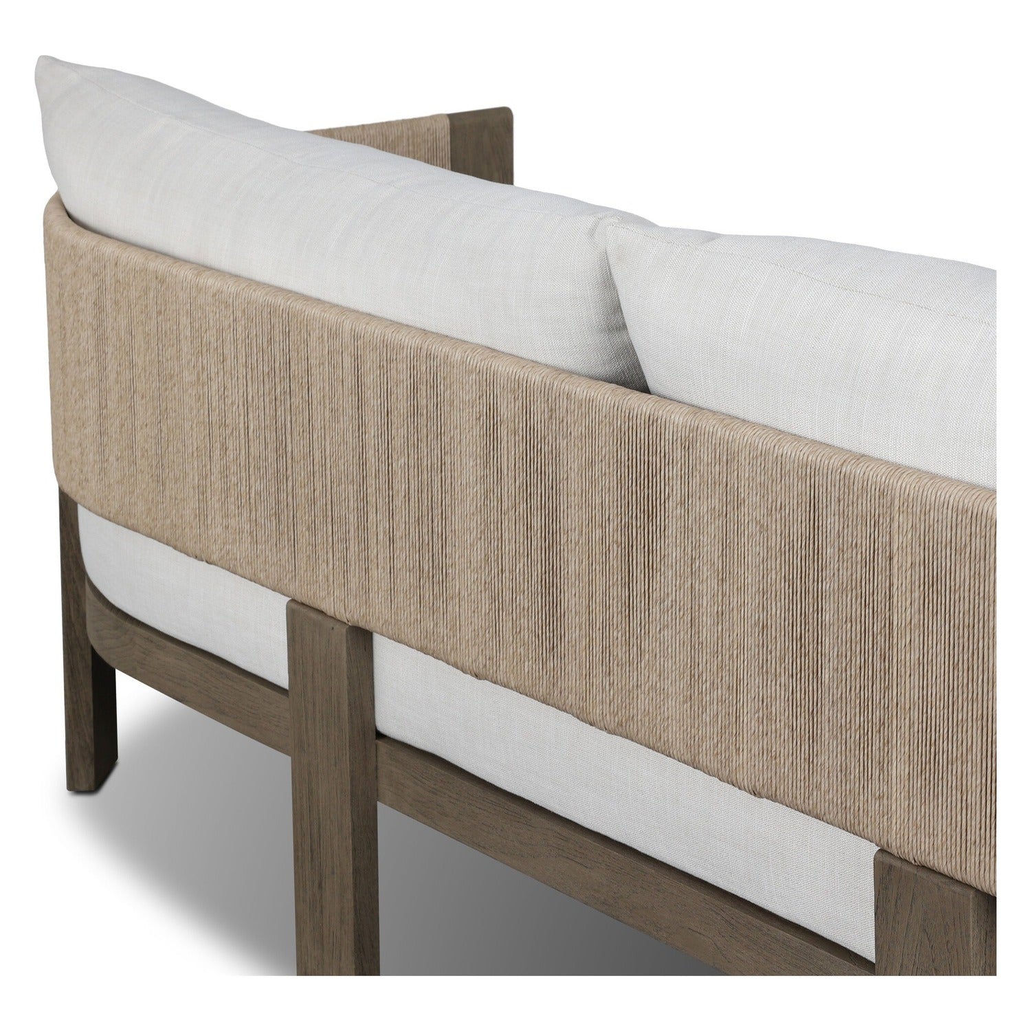 Four Hands Delancy Vergo Cream 96in Outdoor Sofa
