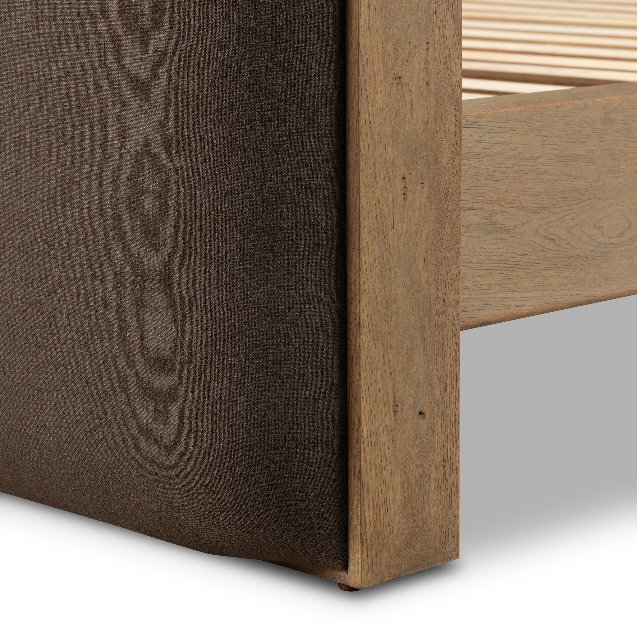 Four Hands Pierce Savoy Coffee Bed — close-up detail