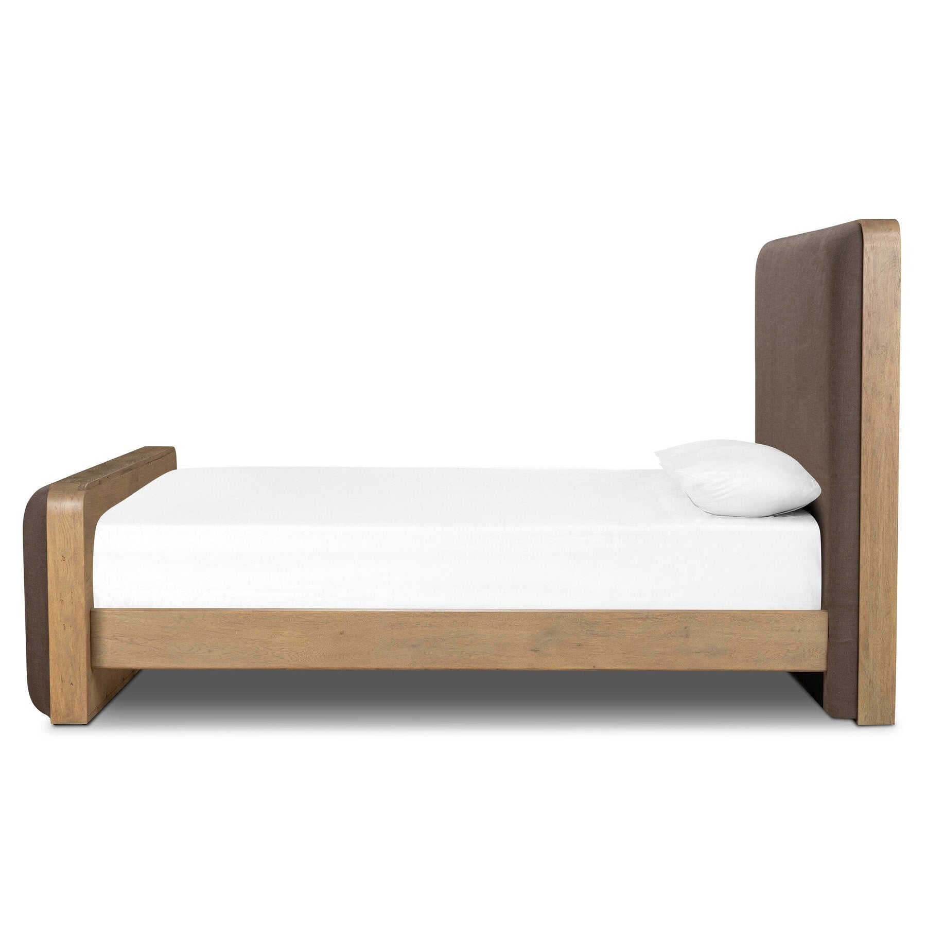 Four Hands Pierce Savoy Coffee Bed — side view