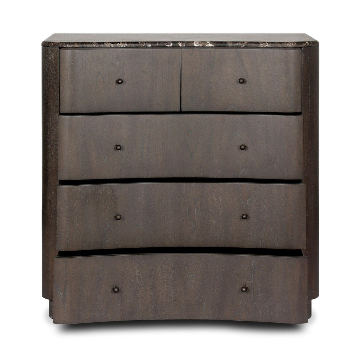 Four Hands Boa Espresso Mindi Chest — shown open (2)