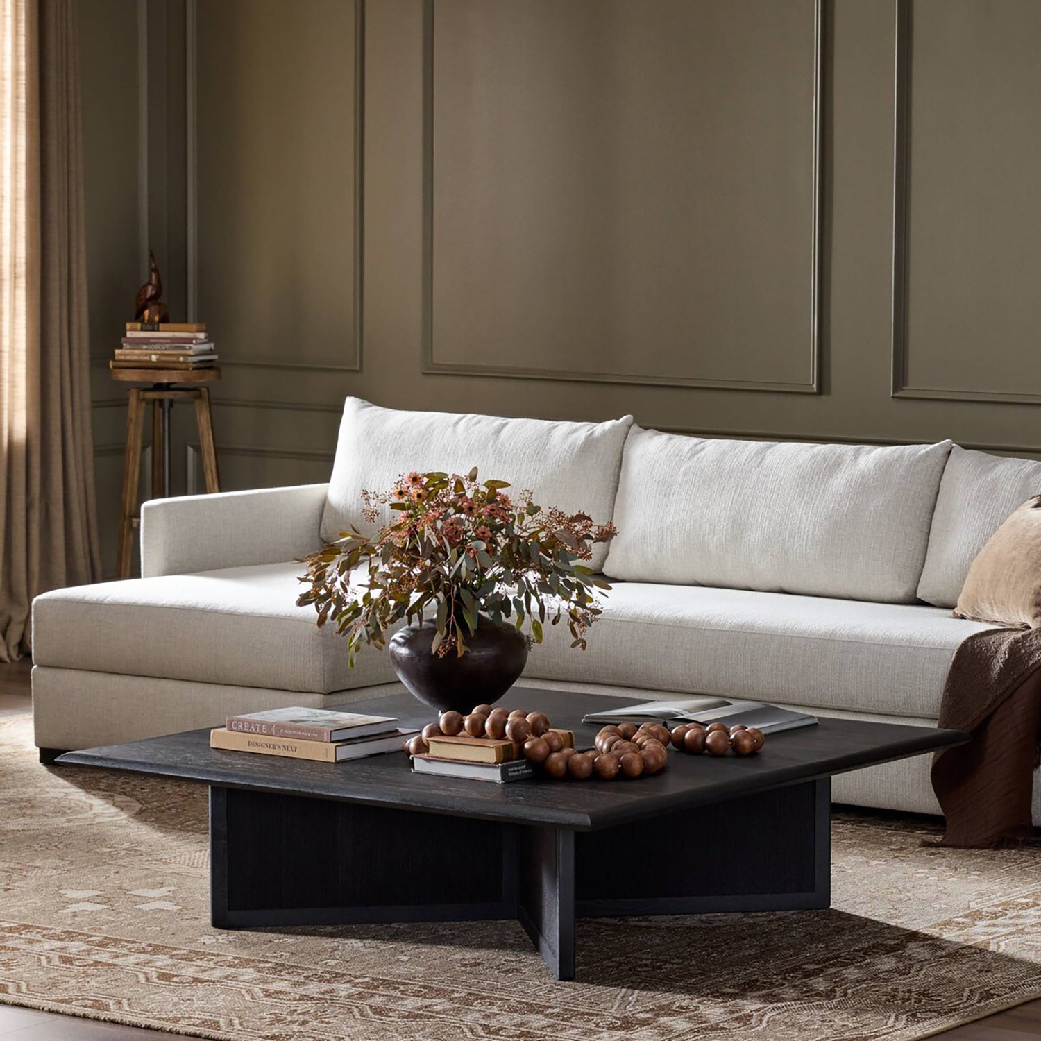 Four Hands Rosenell Square Coffee Table