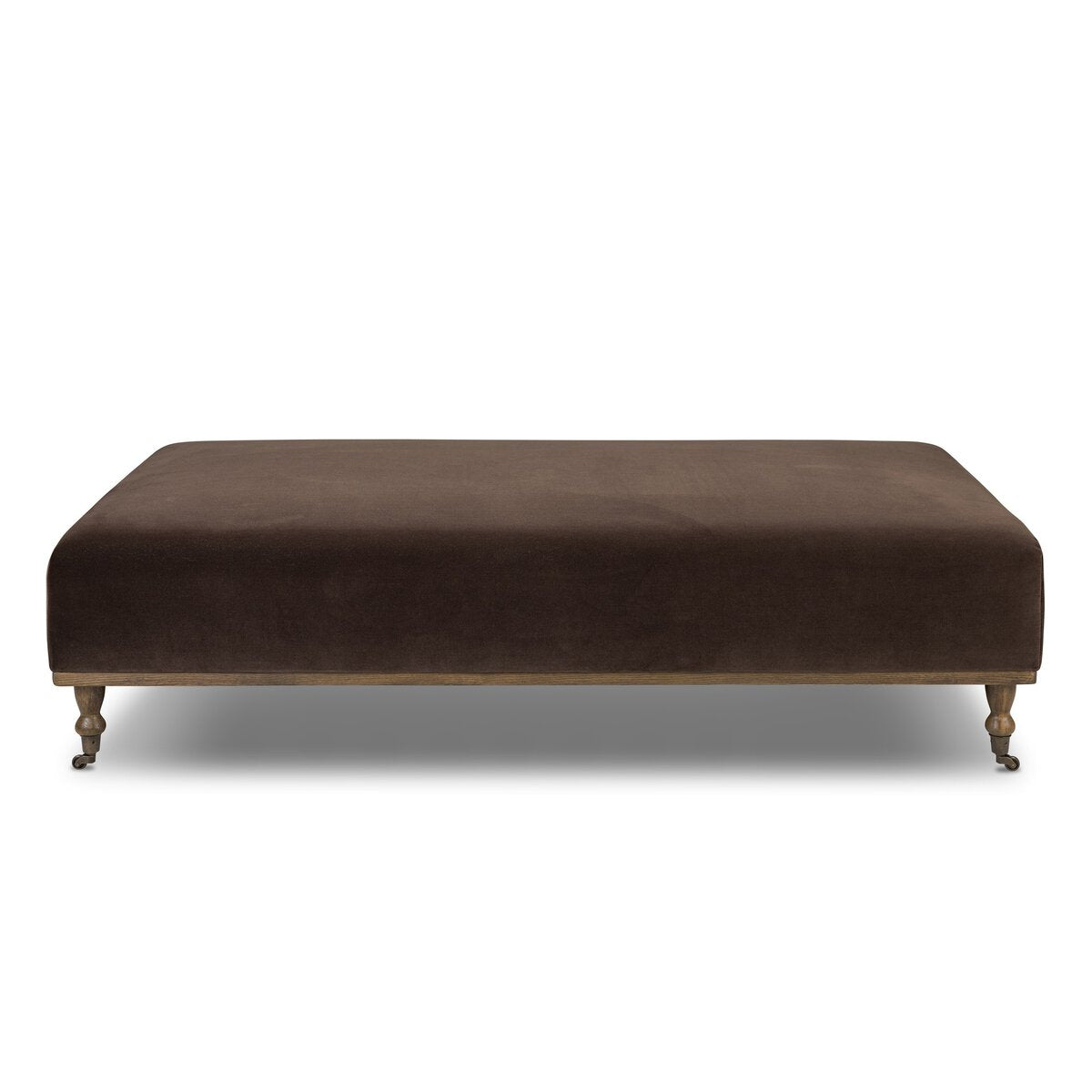 Four Hands Harlin Surrey Cocoa Cocktail Ottoman