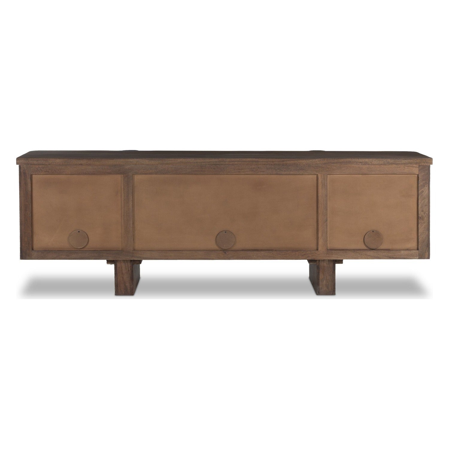 Four Hands Baxter Weathered Mango Solid Media Console