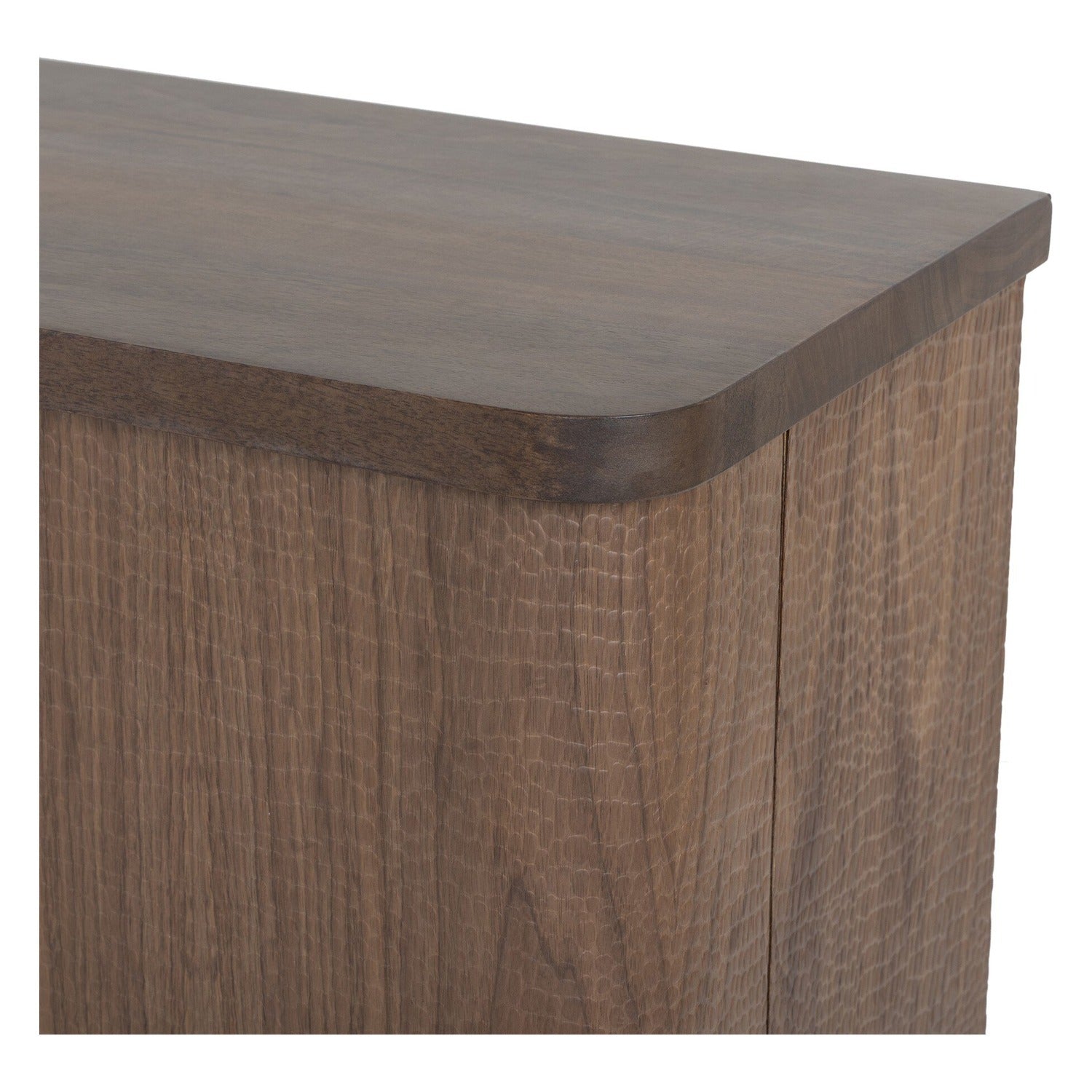 Four Hands Baxter Weathered Mango Solid Media Console