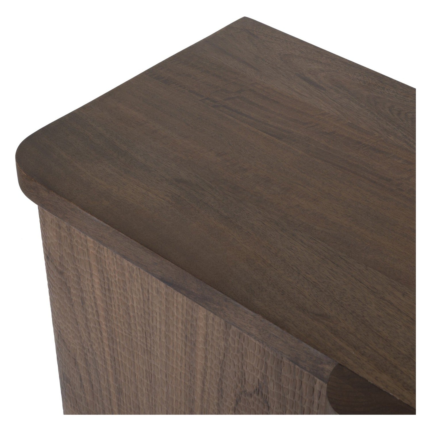 Four Hands Baxter Weathered Mango Solid Media Console