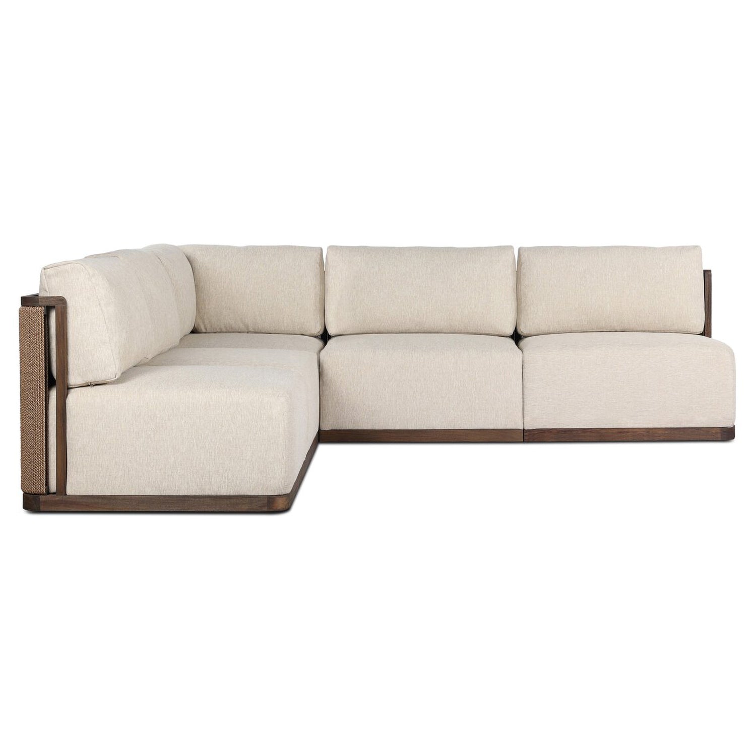 Four Hands Brio Outdoor 5 Piece Sectional Sofa
