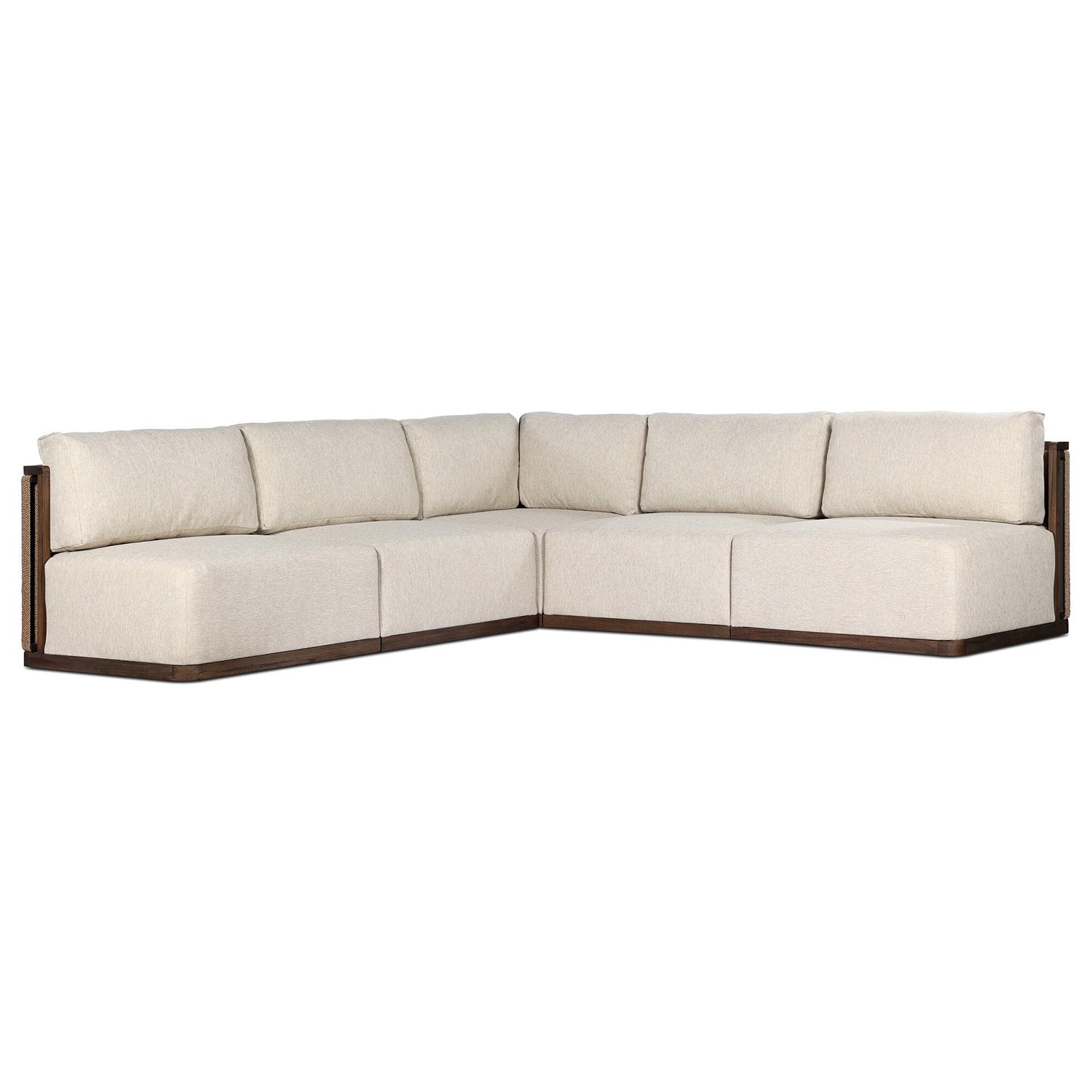 Four Hands Brio Outdoor 5 Piece Sectional Sofa