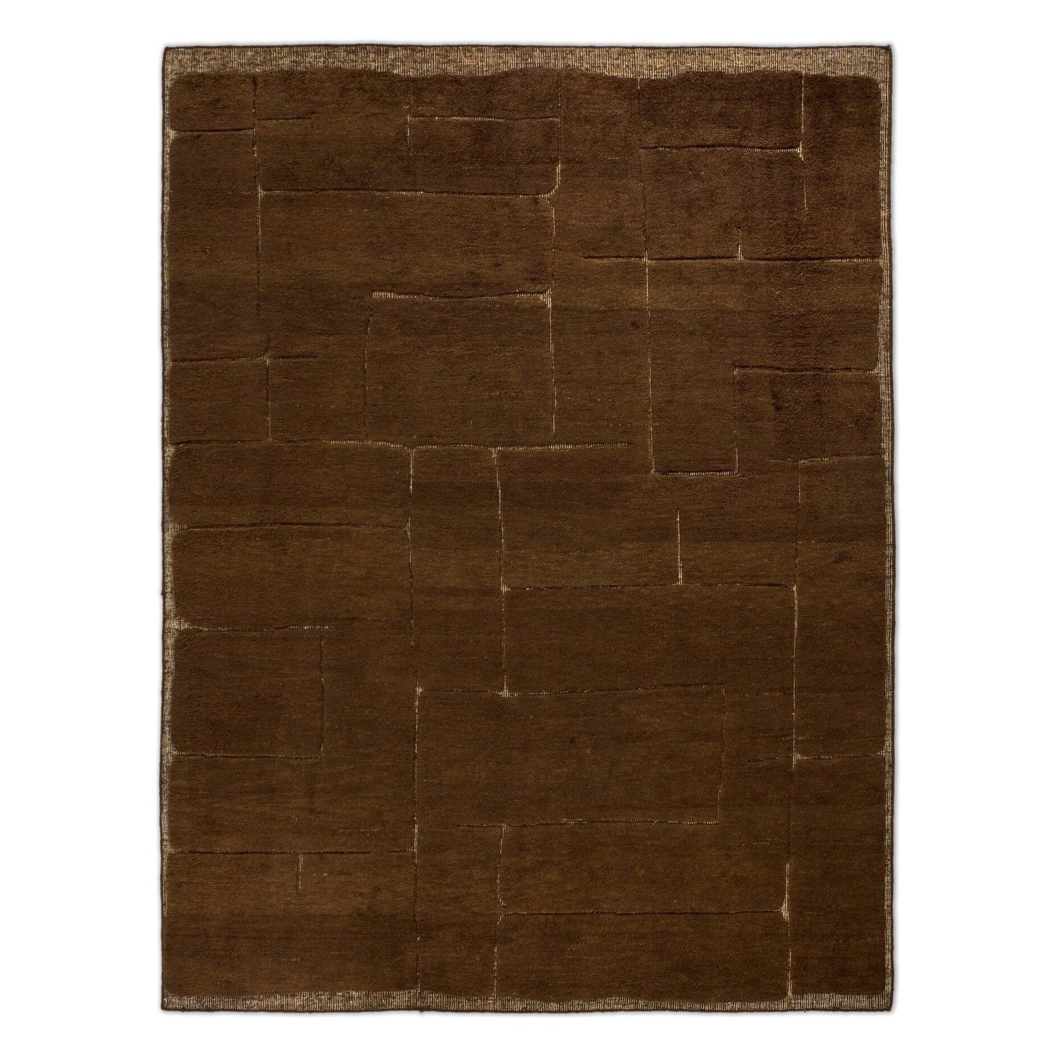 Four Hands Florian Olive Hand-Knotted Rug