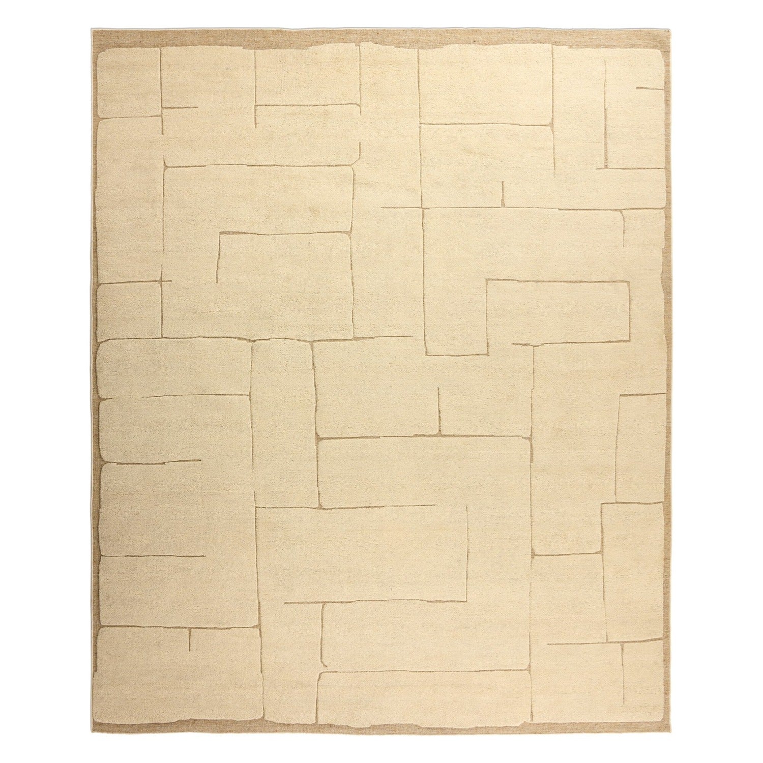 Four Hands Florian Ivory Hand-Knotted Rug