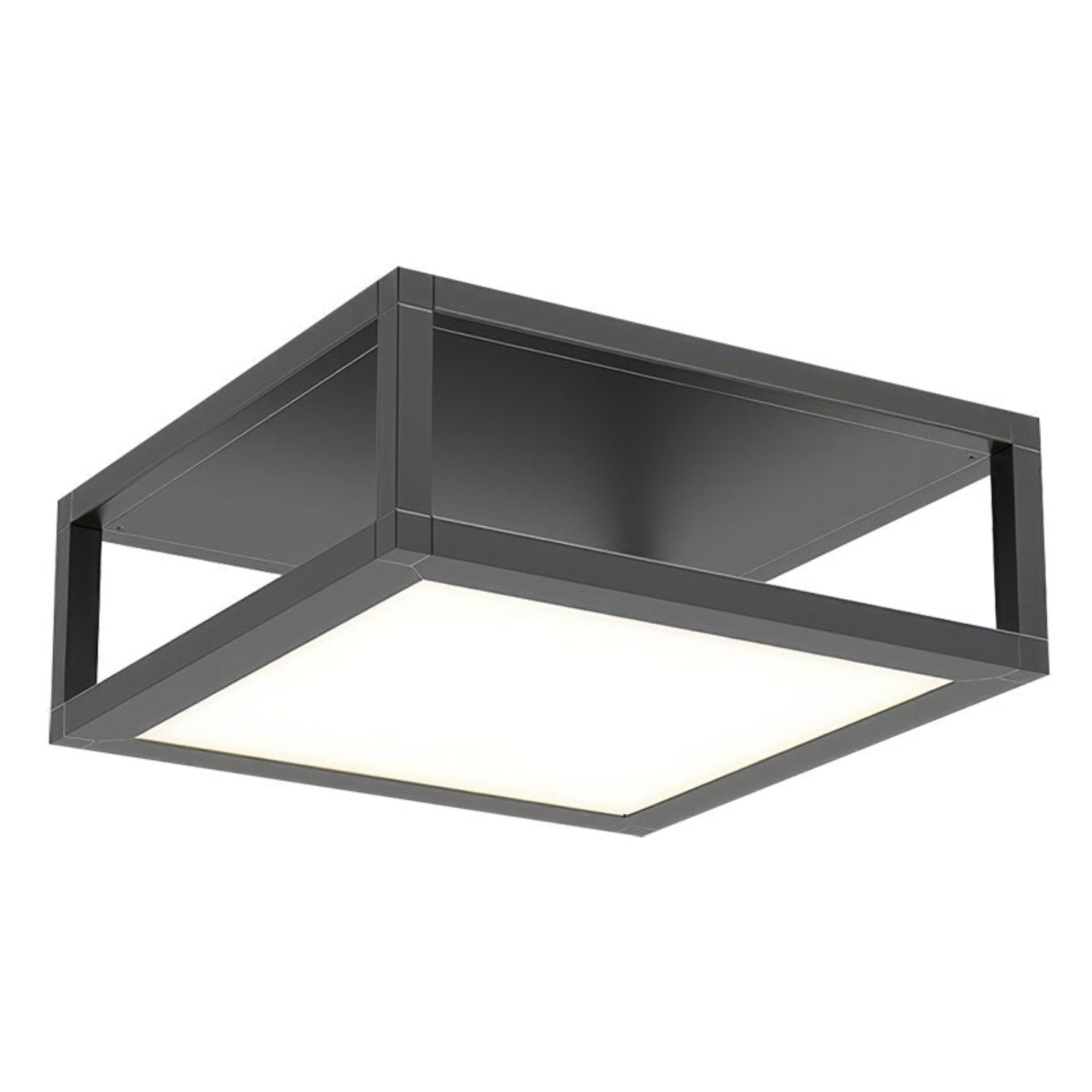 Sonneman Cubix Satin Black 24Z0005K Surface Mount