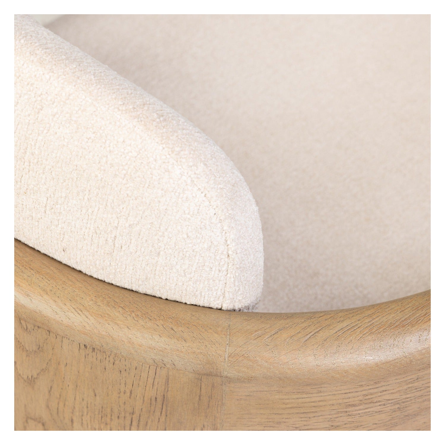 Four Hands Woltz Crypton Wayfarer Snow Dining Chair