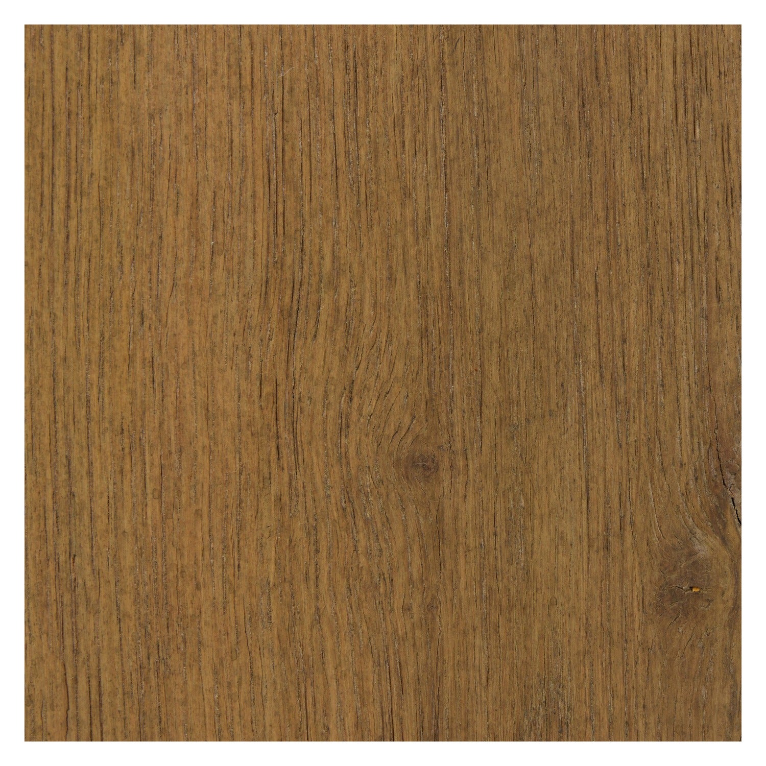Four Hands Woltz Palermo Cigar Dining Chair on drifted oak tripod, close-up detail of leather, view 4
