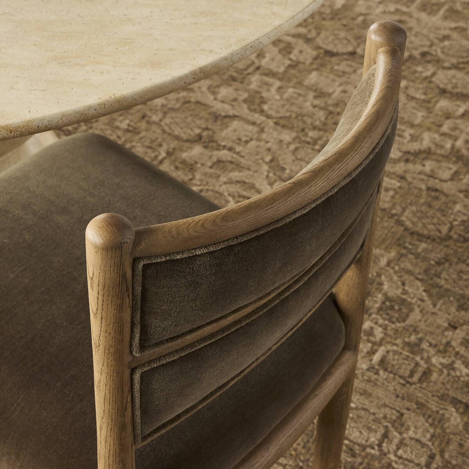 Four Hands Artie Wool Dining Chair Set of 2