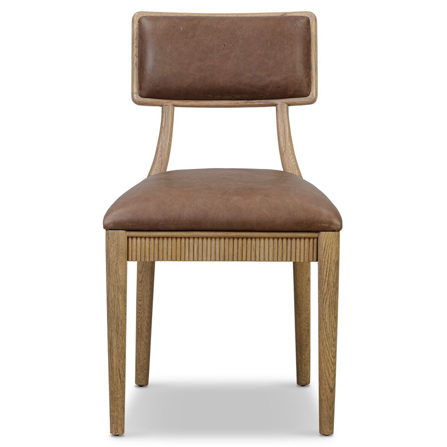 Four Hands Burkhart Leather Dining Chair Set of 2