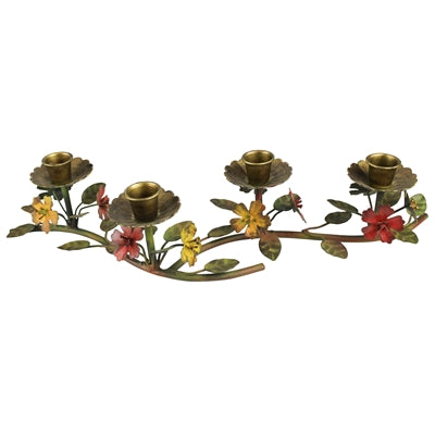 Flower Branch Taper Candle Holder