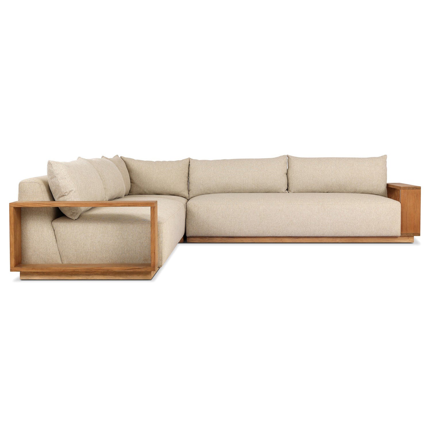 Four Hands Branford Outdoor 3 Piece Sectional Sofa