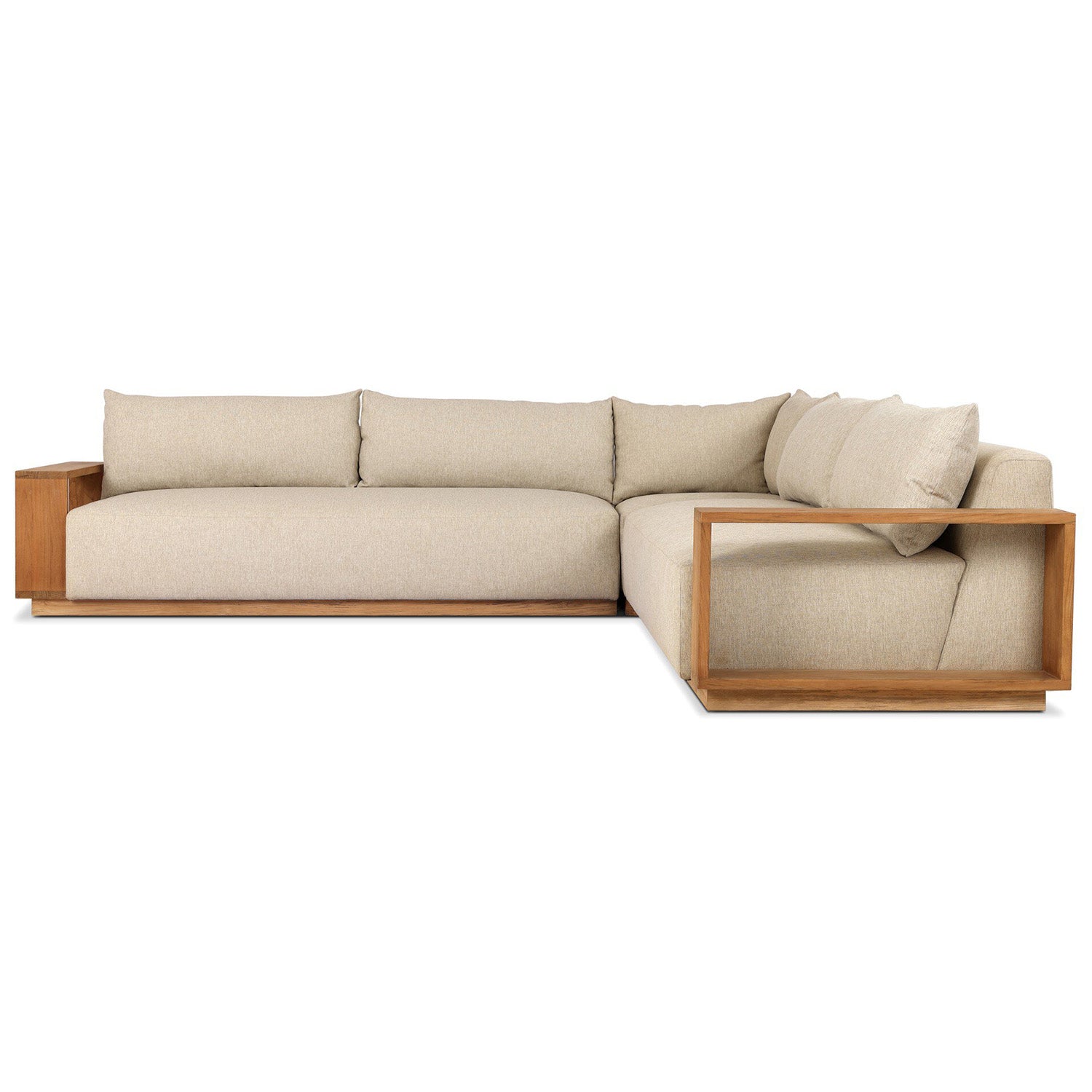 Four Hands Branford Outdoor 3 Piece Sectional Sofa