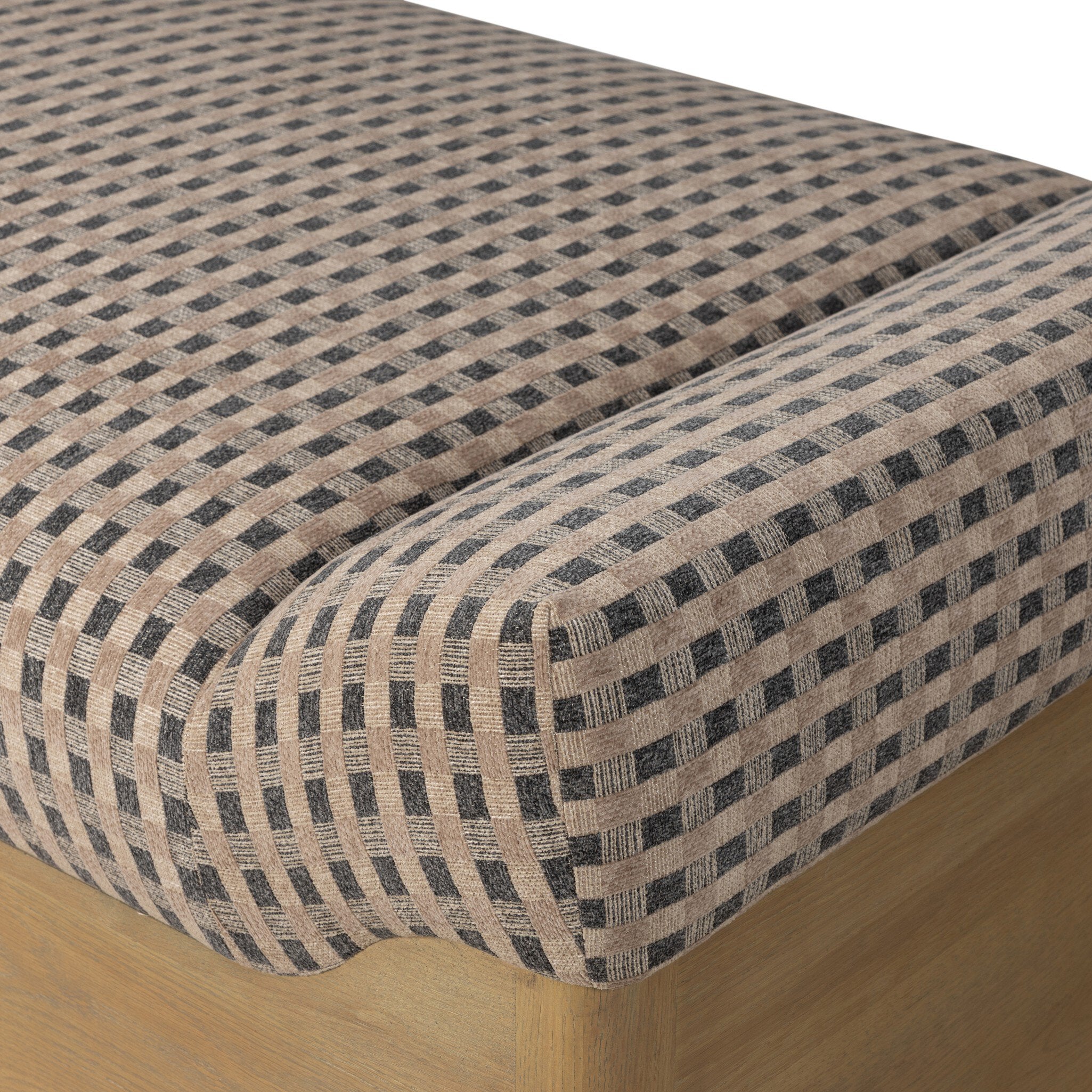 Four Hands Mariano Firefinch Fawn Chaise — Aged Natural Oak Veneer