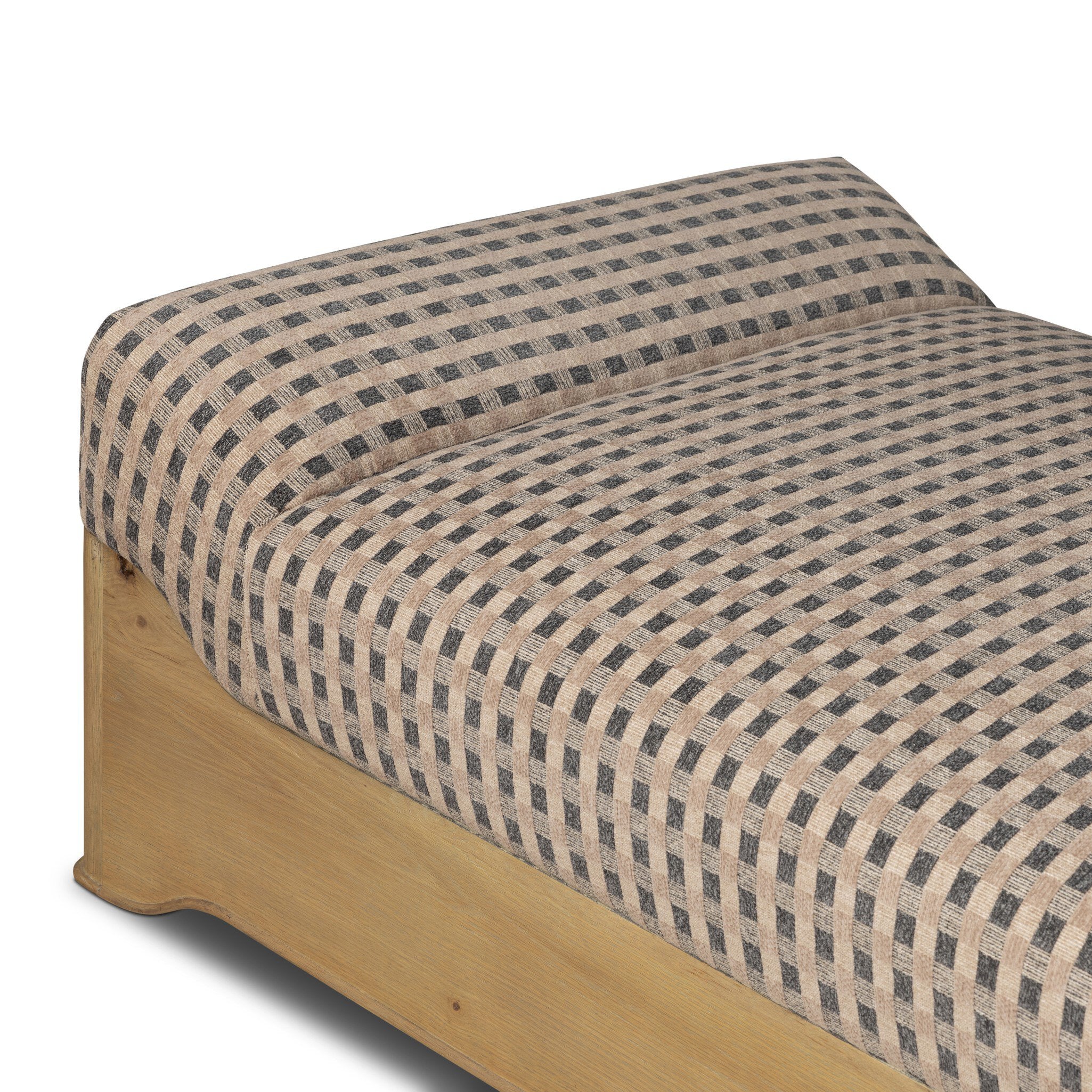 Four Hands Mariano Firefinch Fawn Chaise — Thick Oak Veneer
