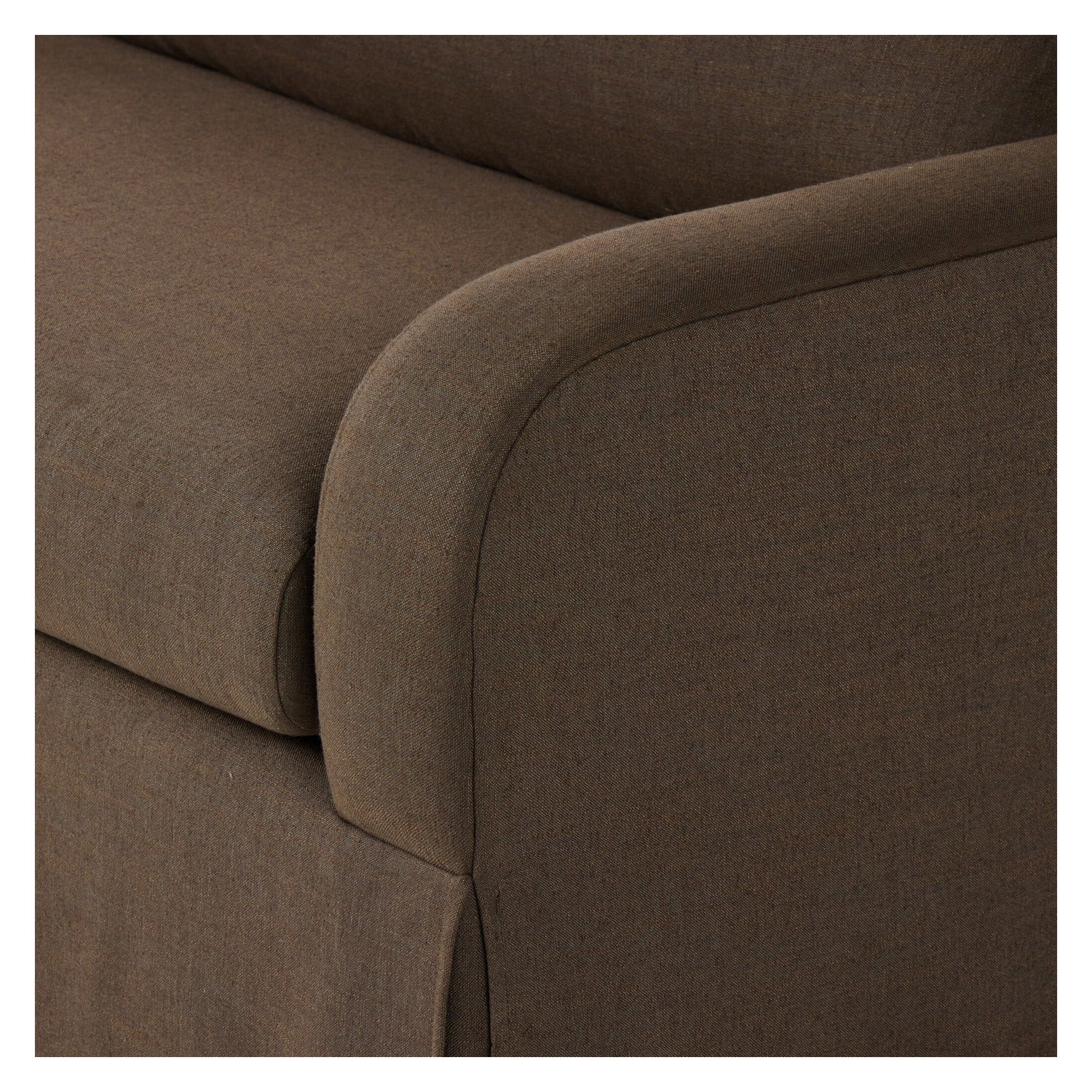 Four Hands Ulla Savoy Coffee Sleeper Sofa 82in, close-up detail of fabric, view 4