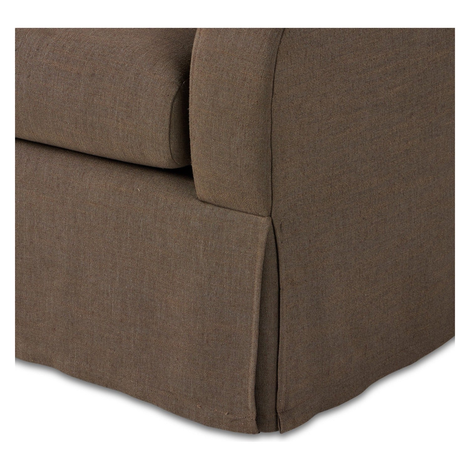 Four Hands Ulla Savoy Coffee Sleeper Sofa 82in, close-up detail of fabric, view 5