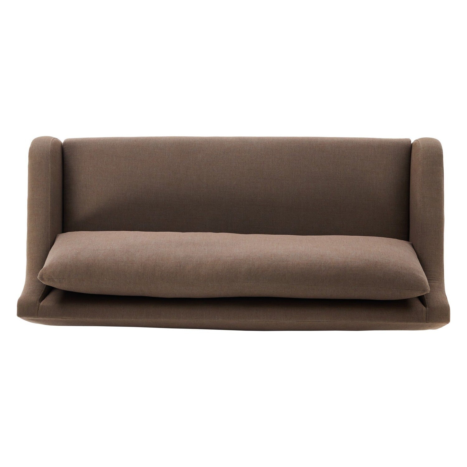 Four Hands Ulla Savoy Coffee Sleeper Sofa 82in, top-down seat view