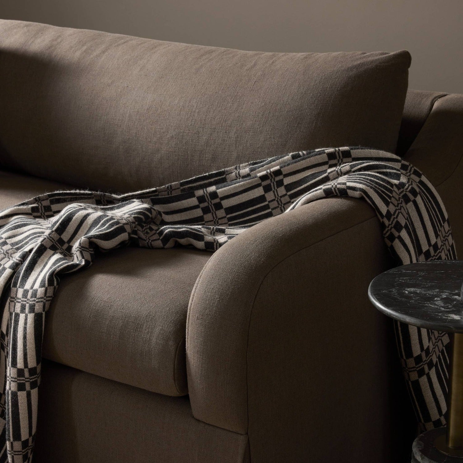 Four Hands Ulla Savoy Coffee Sleeper Sofa 82in, alternate styled view