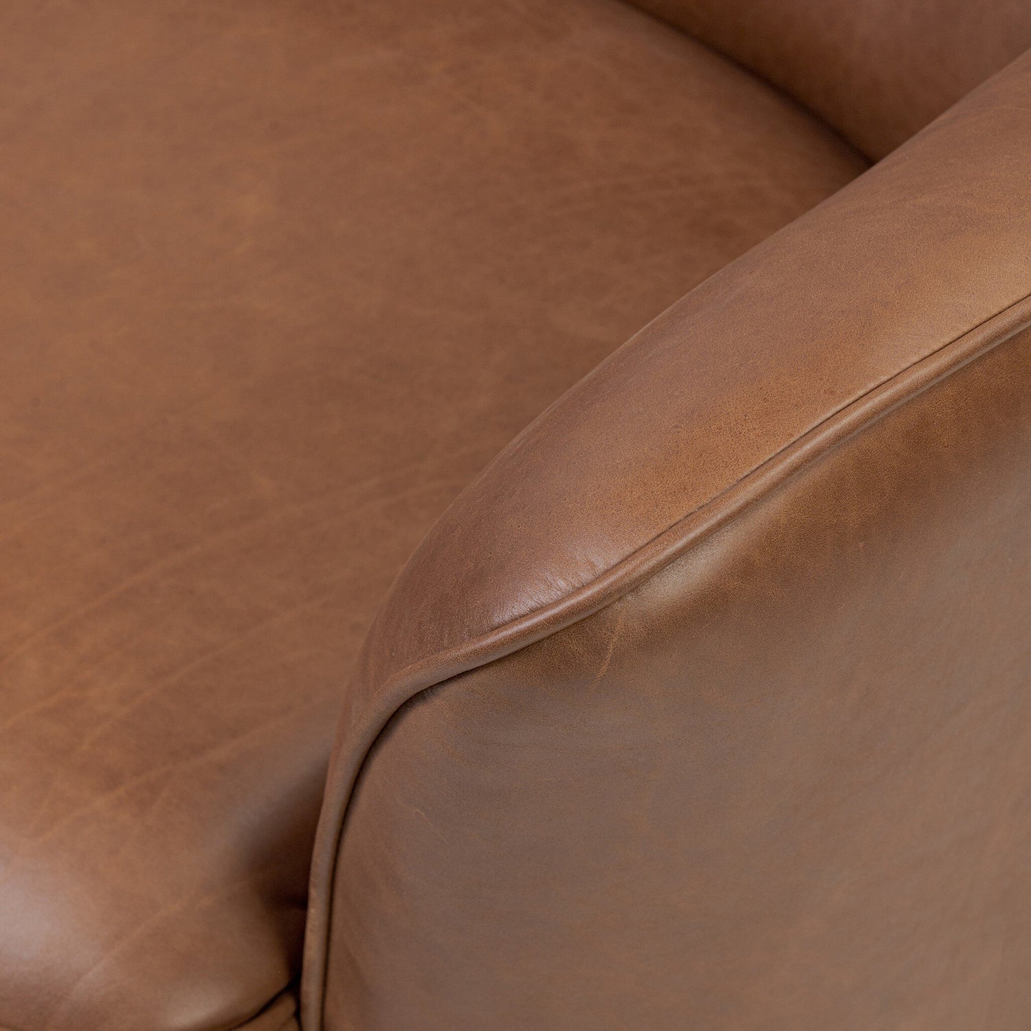 Four Hands Bethany Leather Swivel Chair