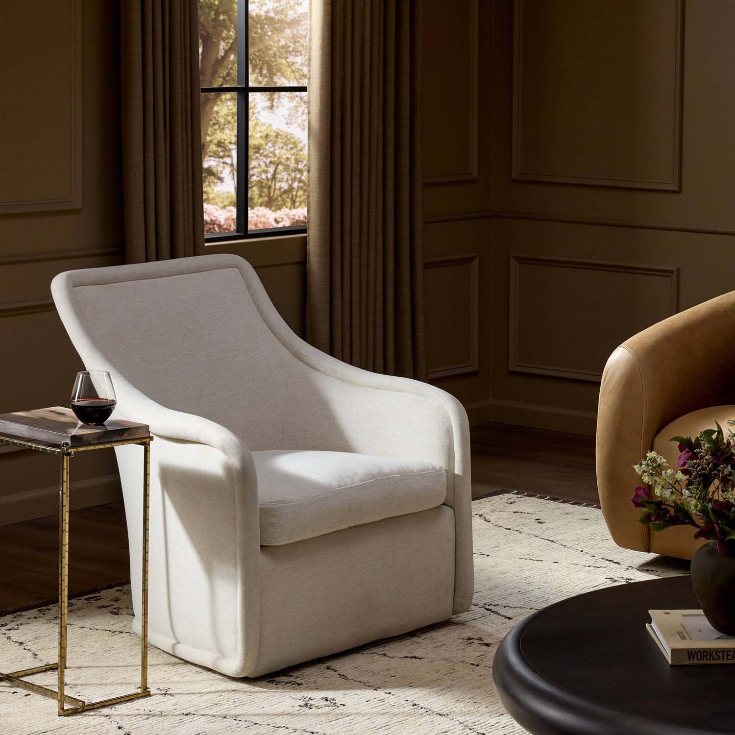 Four Hands Blaire Swivel Chair