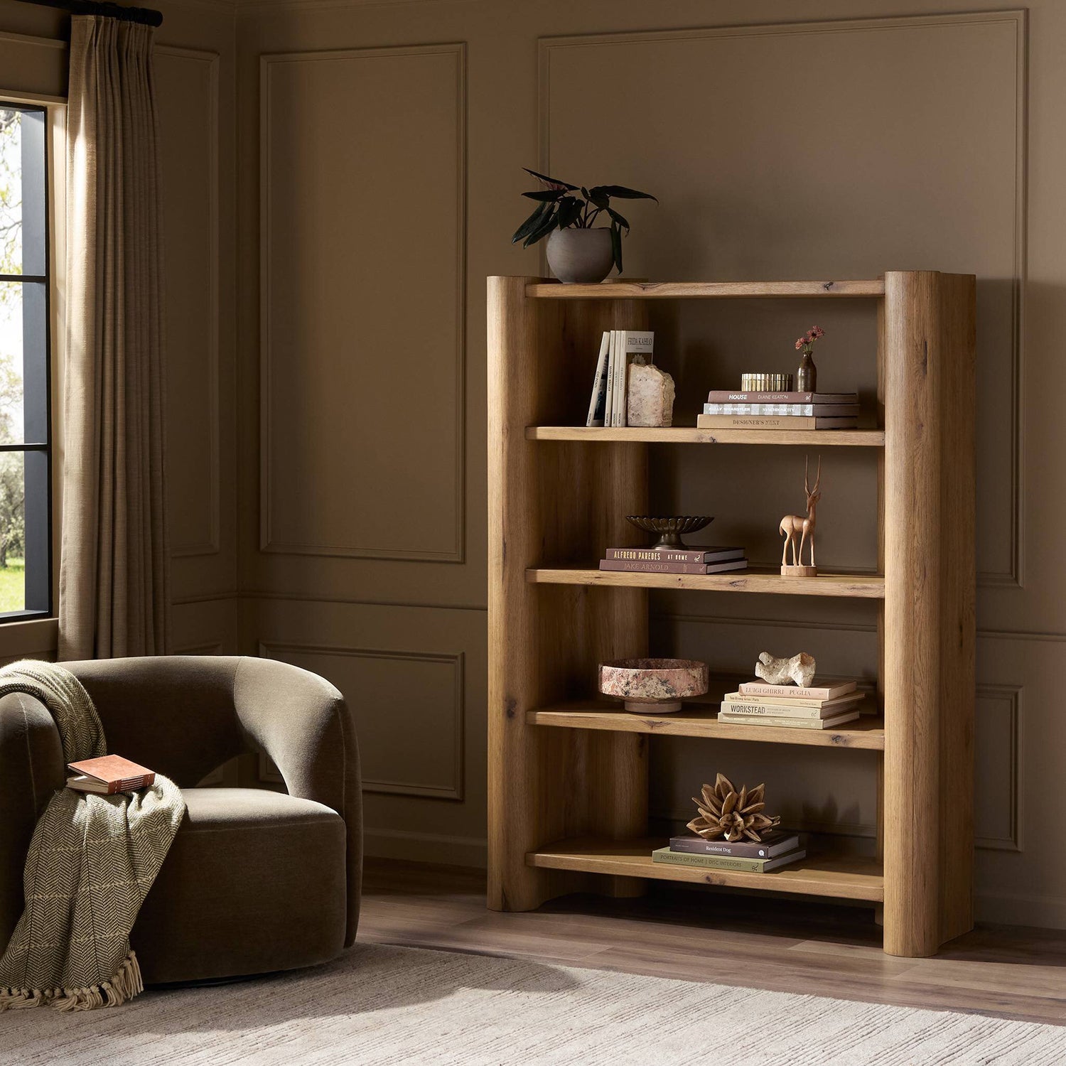Four Hands Zealand Bookcase
