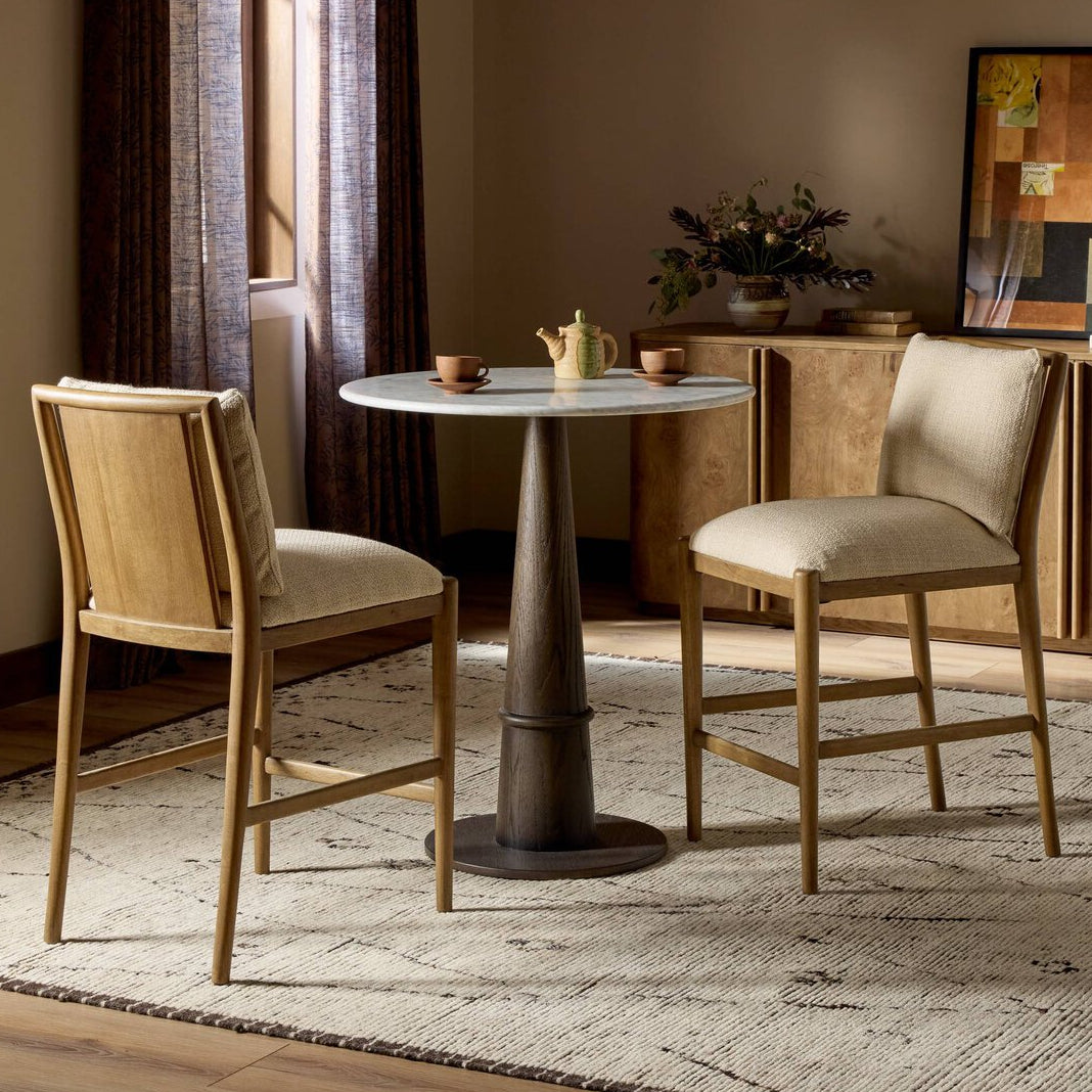 Four Hands Gallagher Irving Flax Stool Set of 2