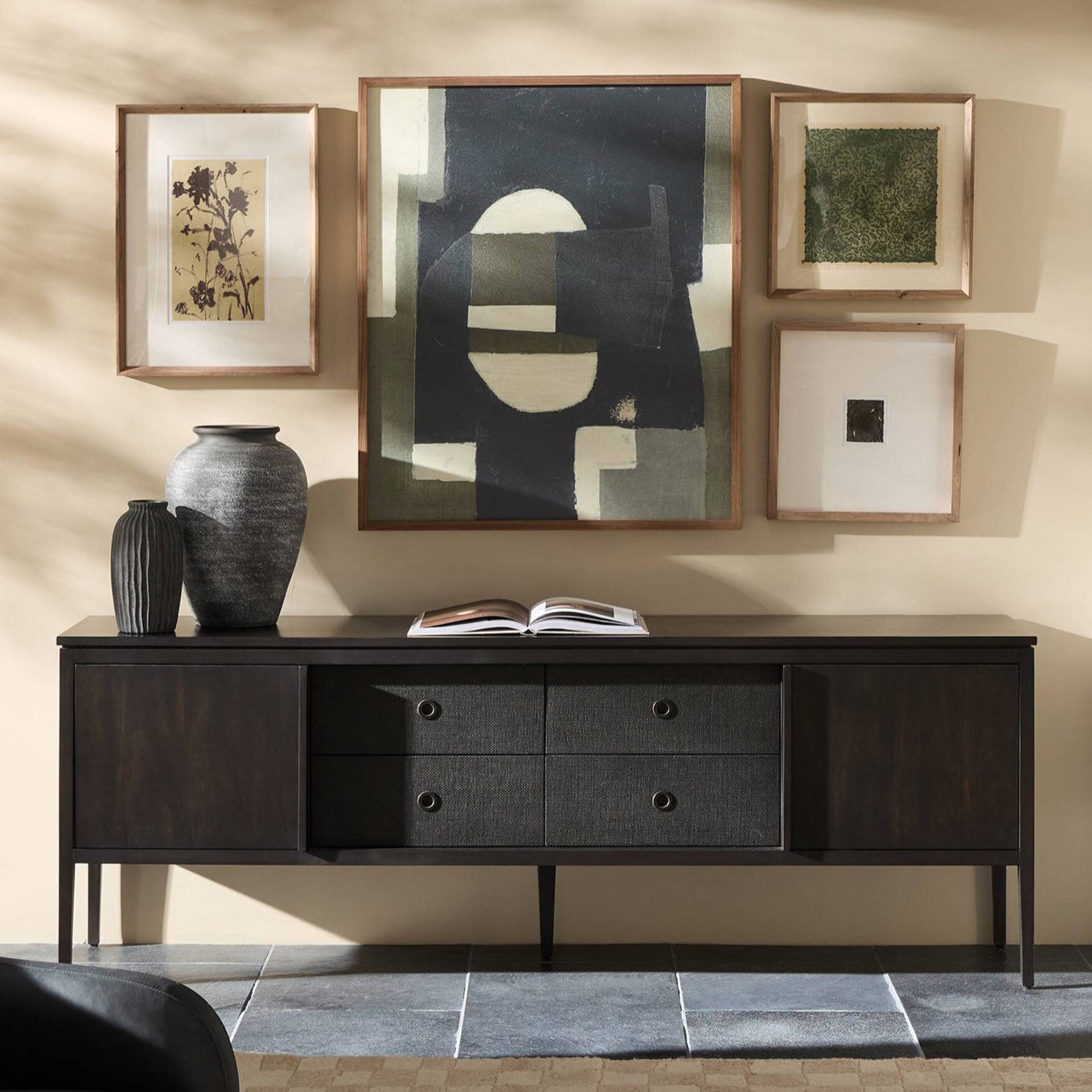 Four Hands Dawn Media Console