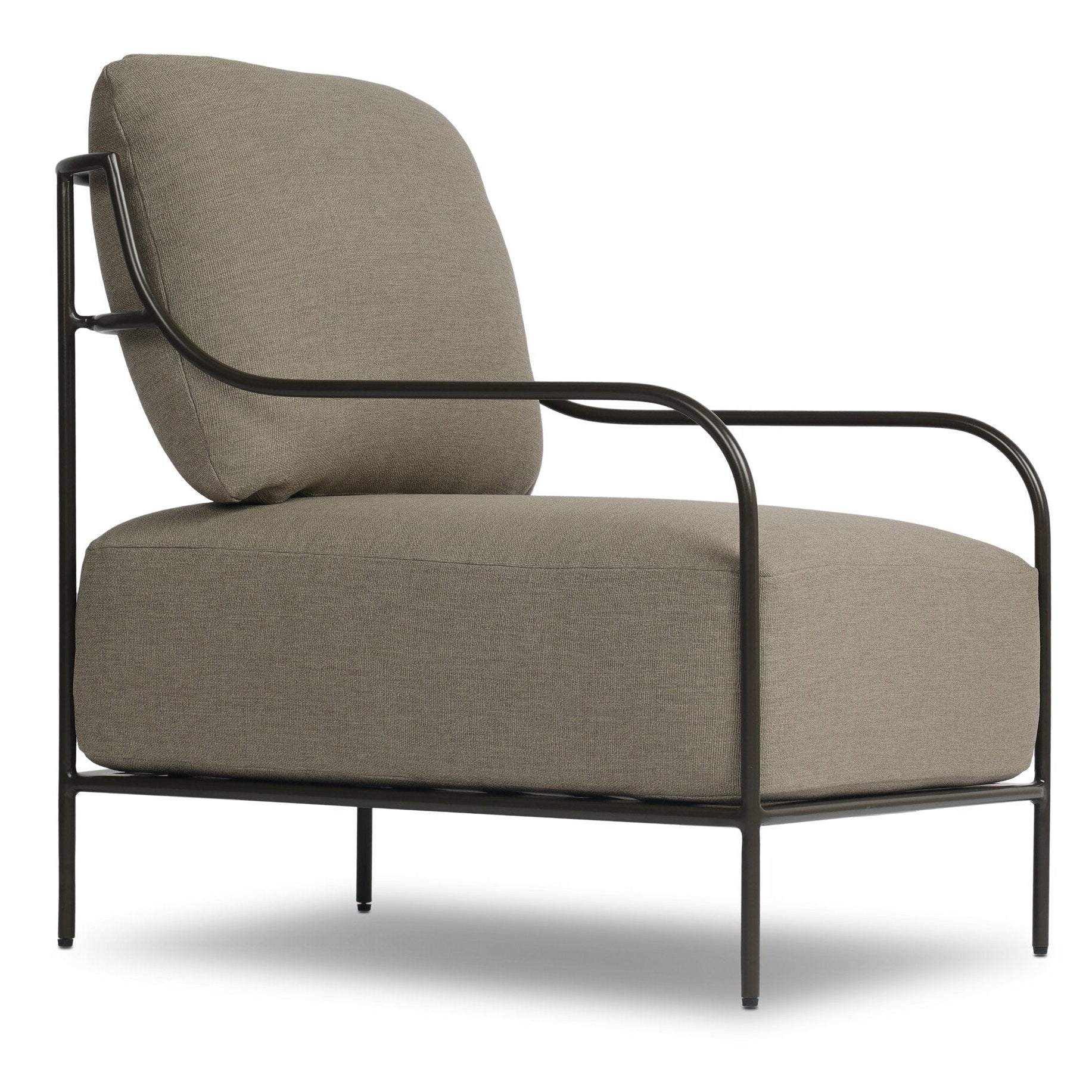 Four Hands Segovia Alessi Fawn Outdoor Chair — finish and texture