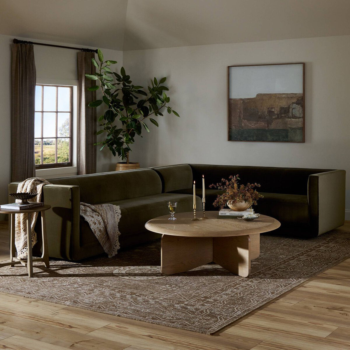 Four Hands Phillip 2-Piece Sectional Sofa