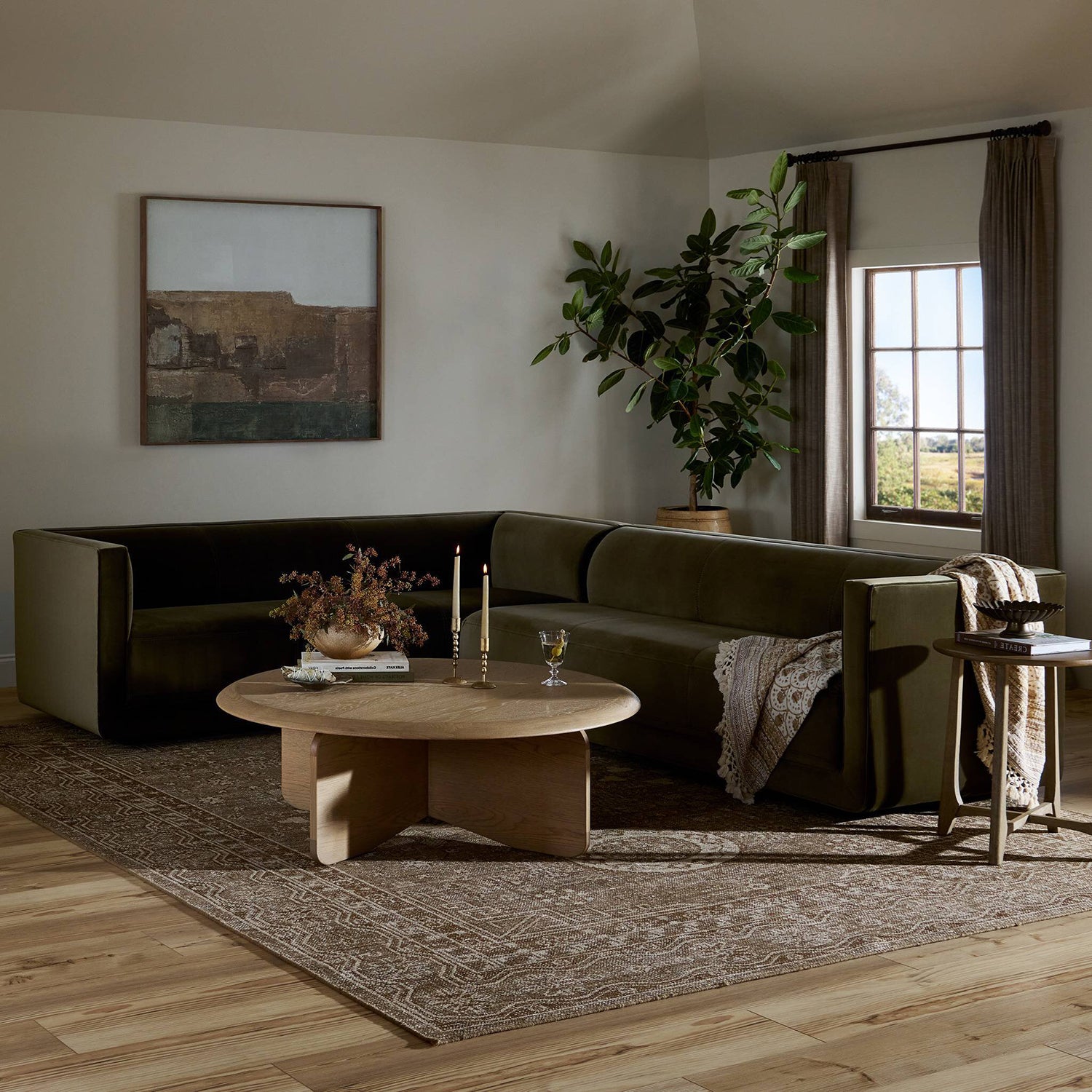 Four Hands Phillip 2-Piece Sectional Sofa