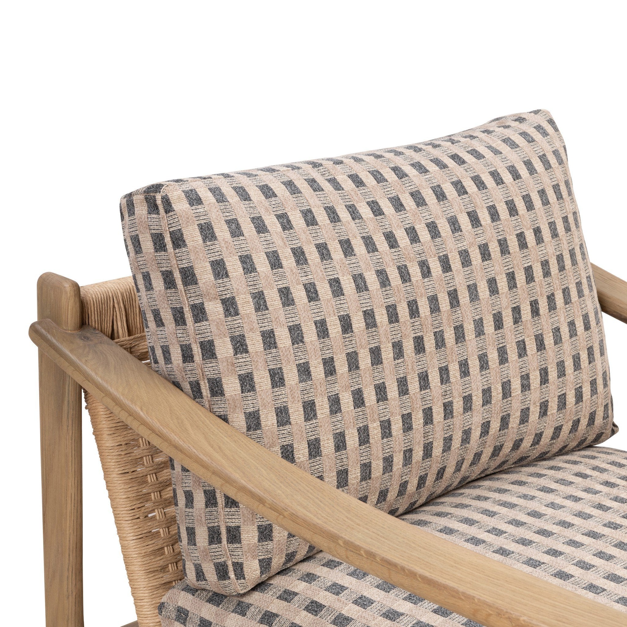Four Hands Barwin Firefinch Fawn Chair — Aged Natural Oak