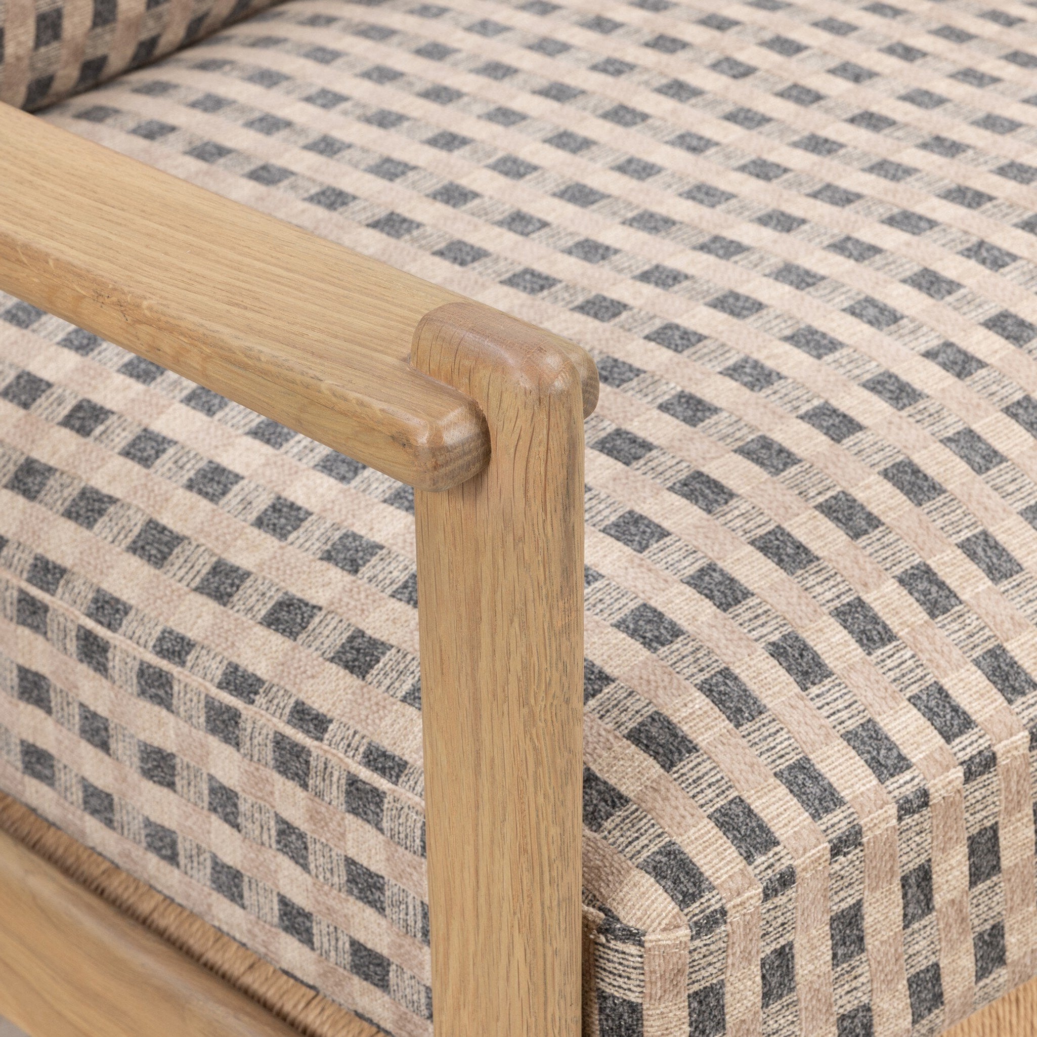 Four Hands Barwin Firefinch Fawn Chair — Natural Paper Cord