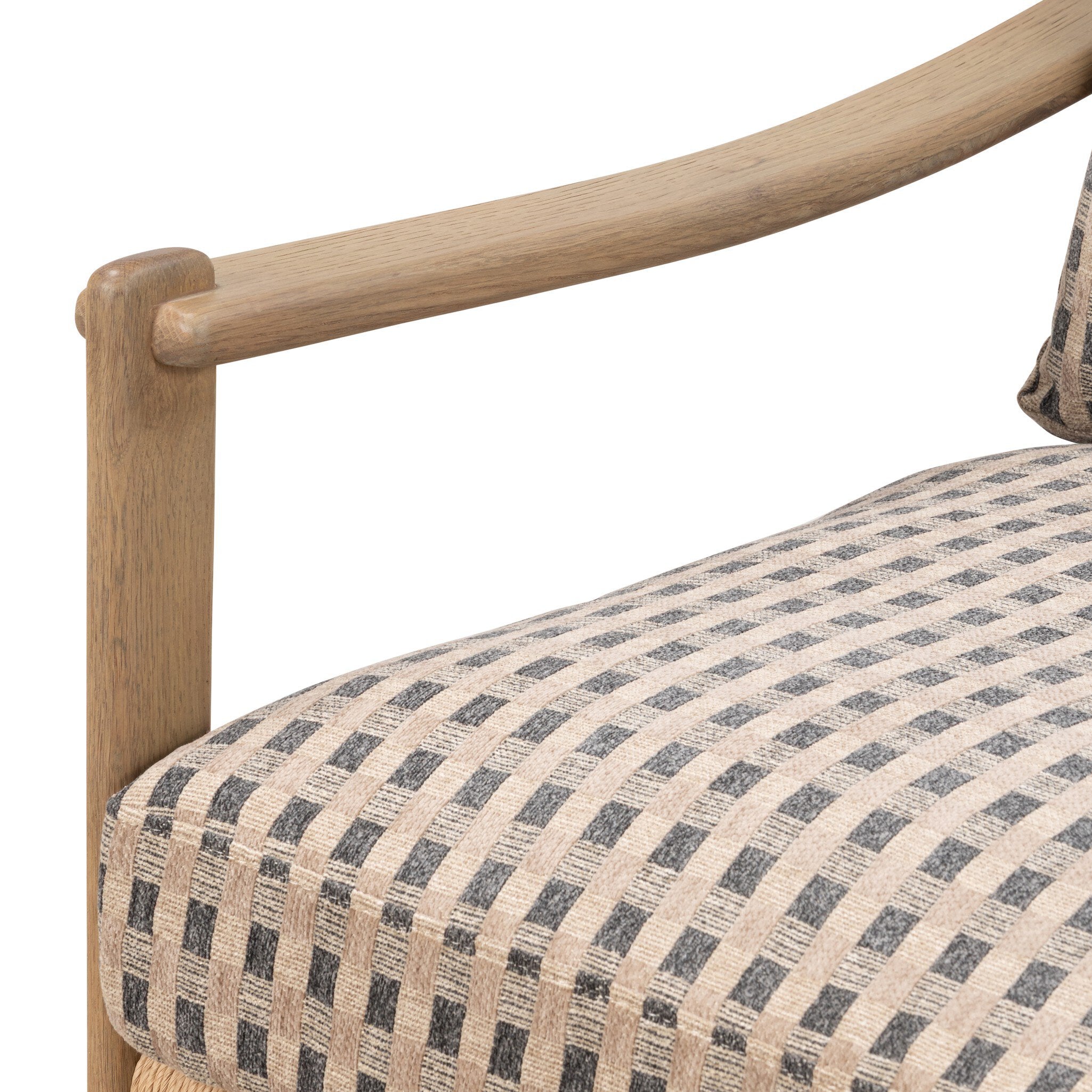 Four Hands Barwin Firefinch Fawn Chair — Solid Oak