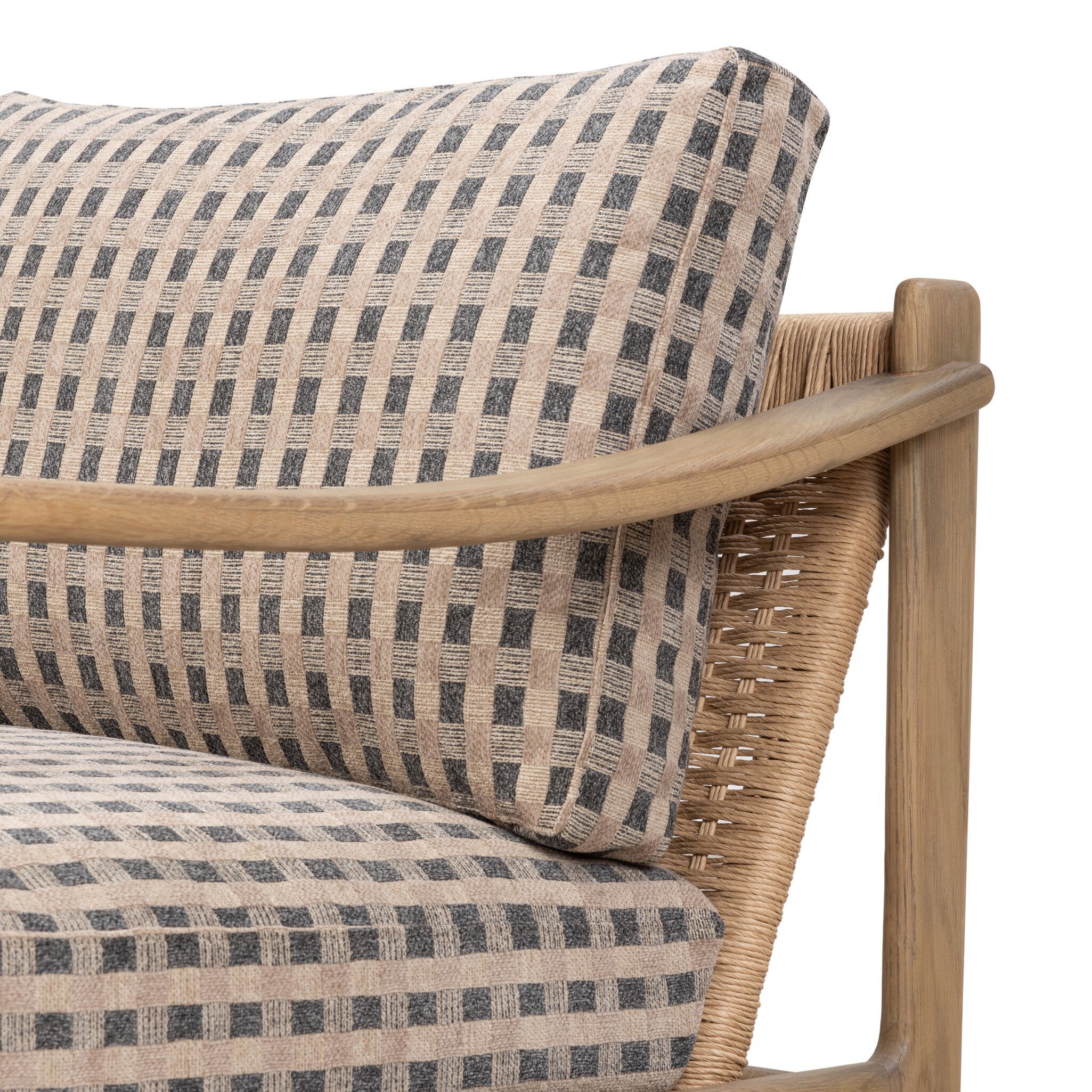 Four Hands Barwin Firefinch Fawn Chair — finish and texture