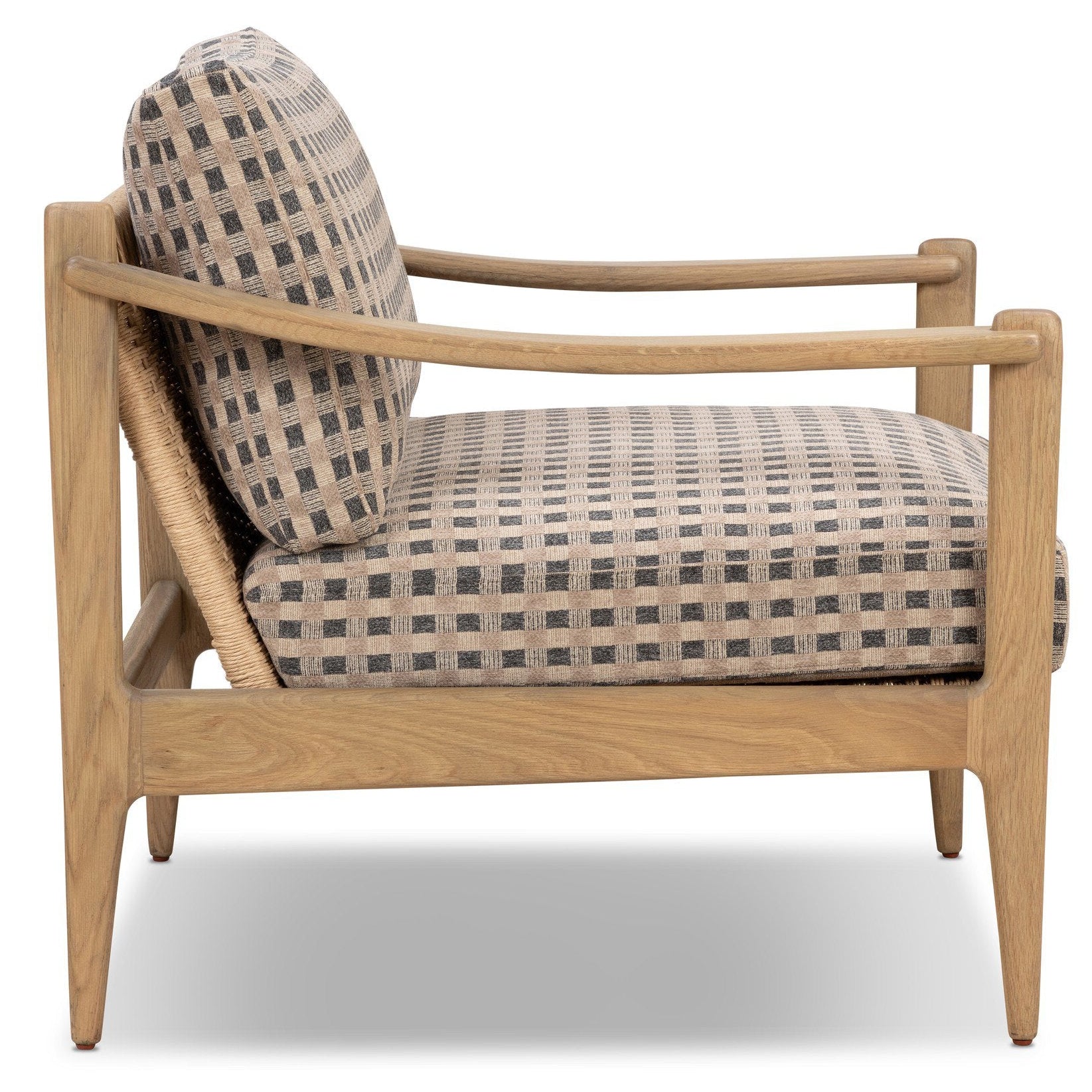 Four Hands Barwin Firefinch Fawn Chair side profile