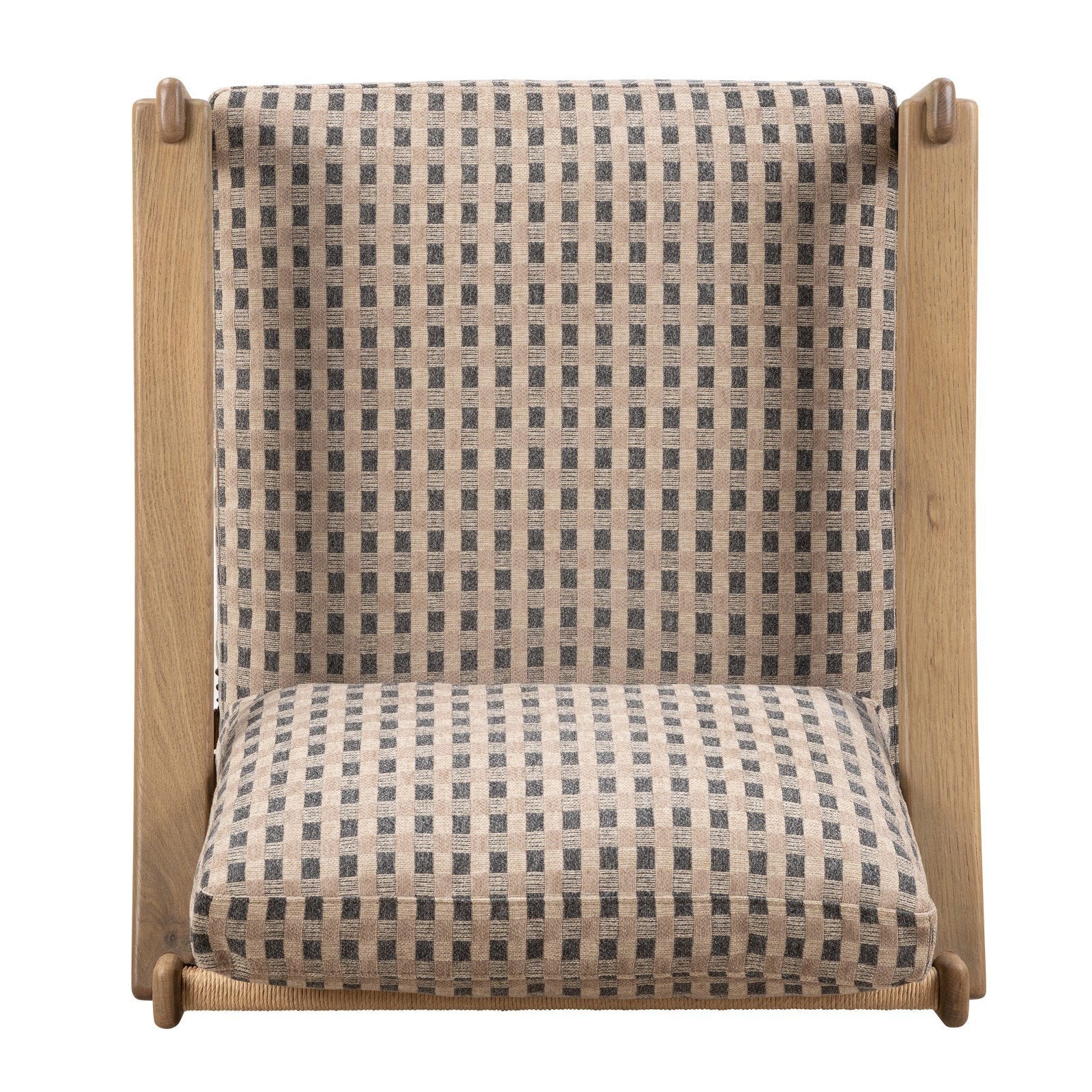 Four Hands Barwin Firefinch Fawn Chair top-down view