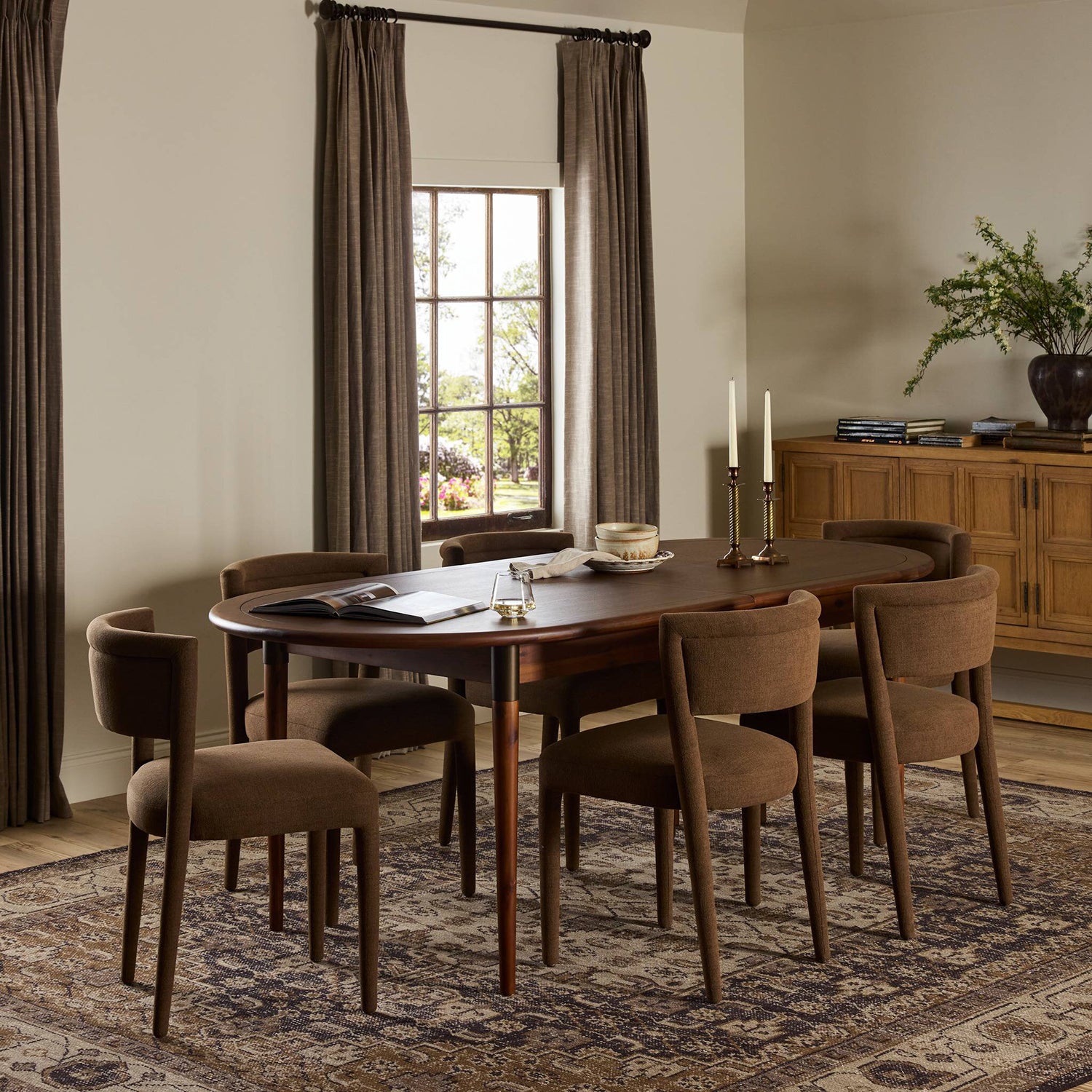 Four Hands Harper Oval Extension Dining Table