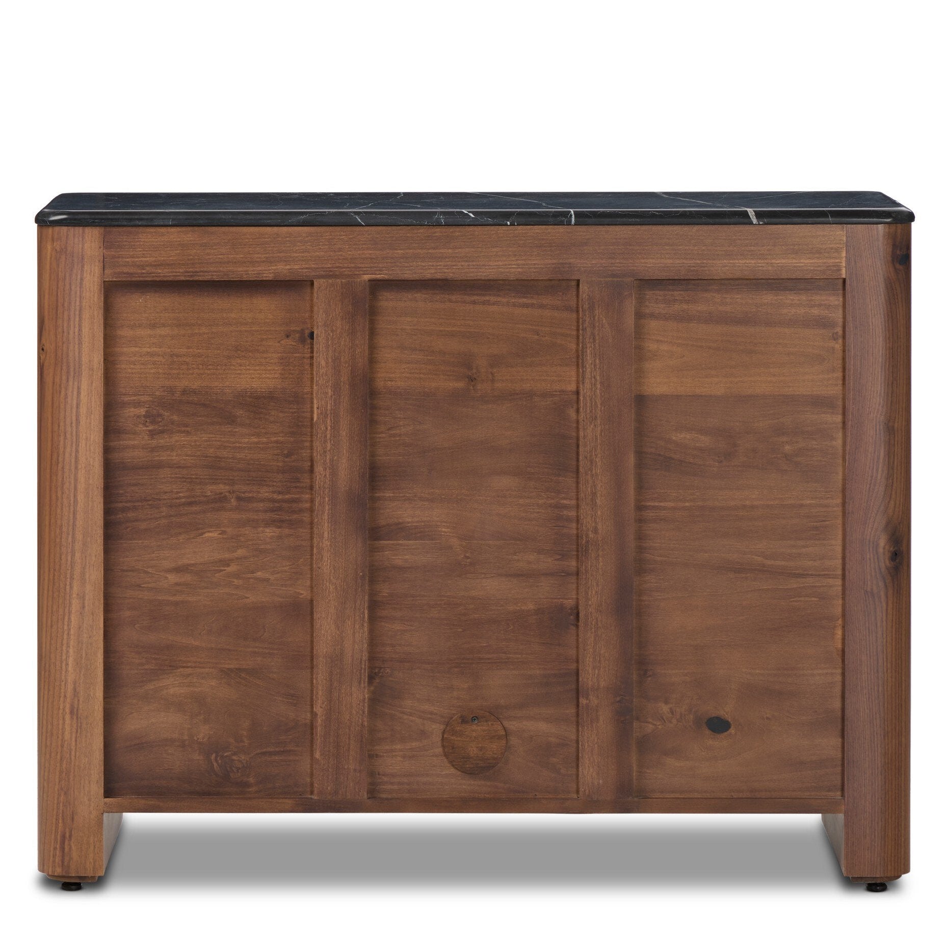 Four Hands Tatum Walnut Natural Small Cabinet back view