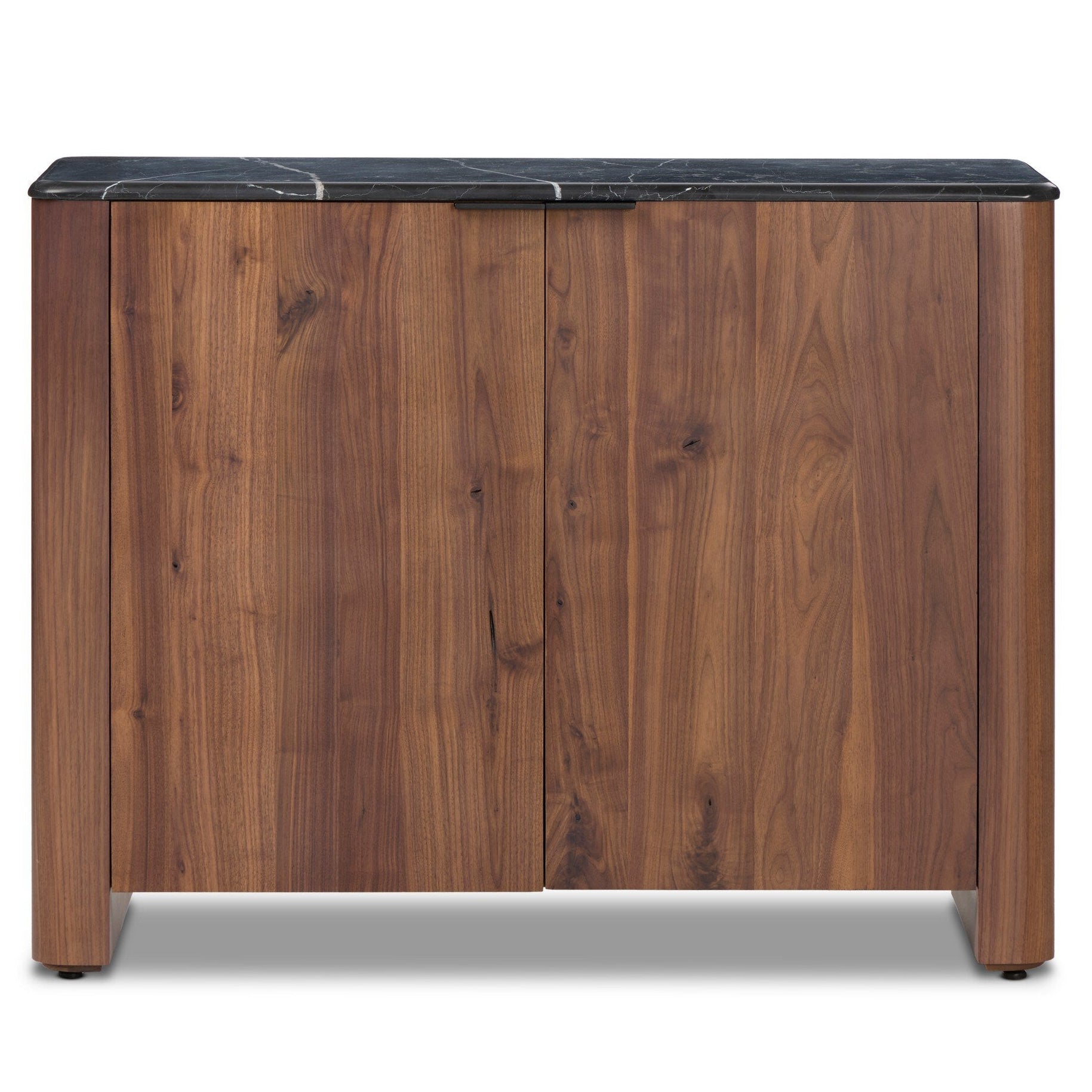 Four Hands Tatum Walnut Natural Small Cabinet front view