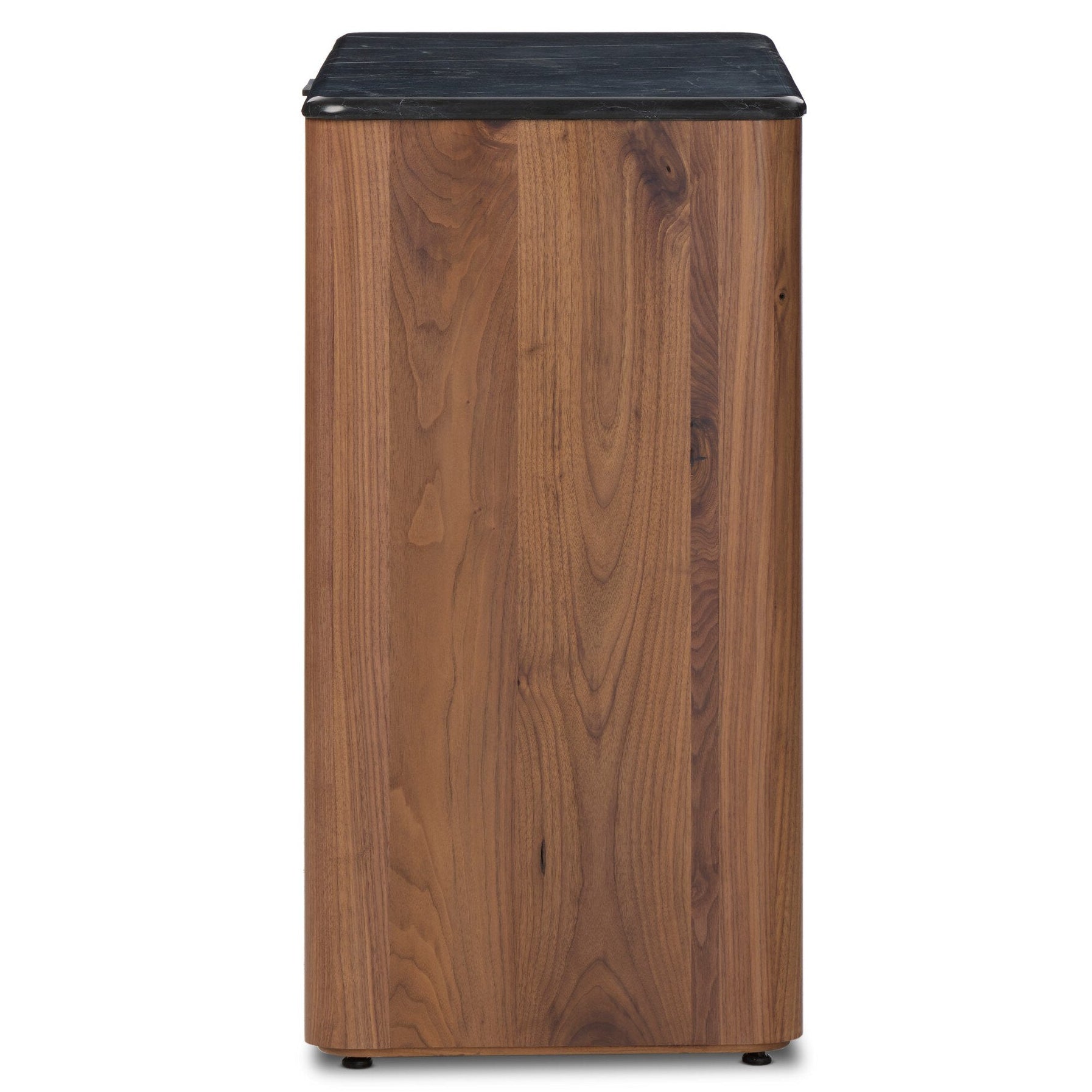 Four Hands Tatum Walnut Natural Small Cabinet side profile