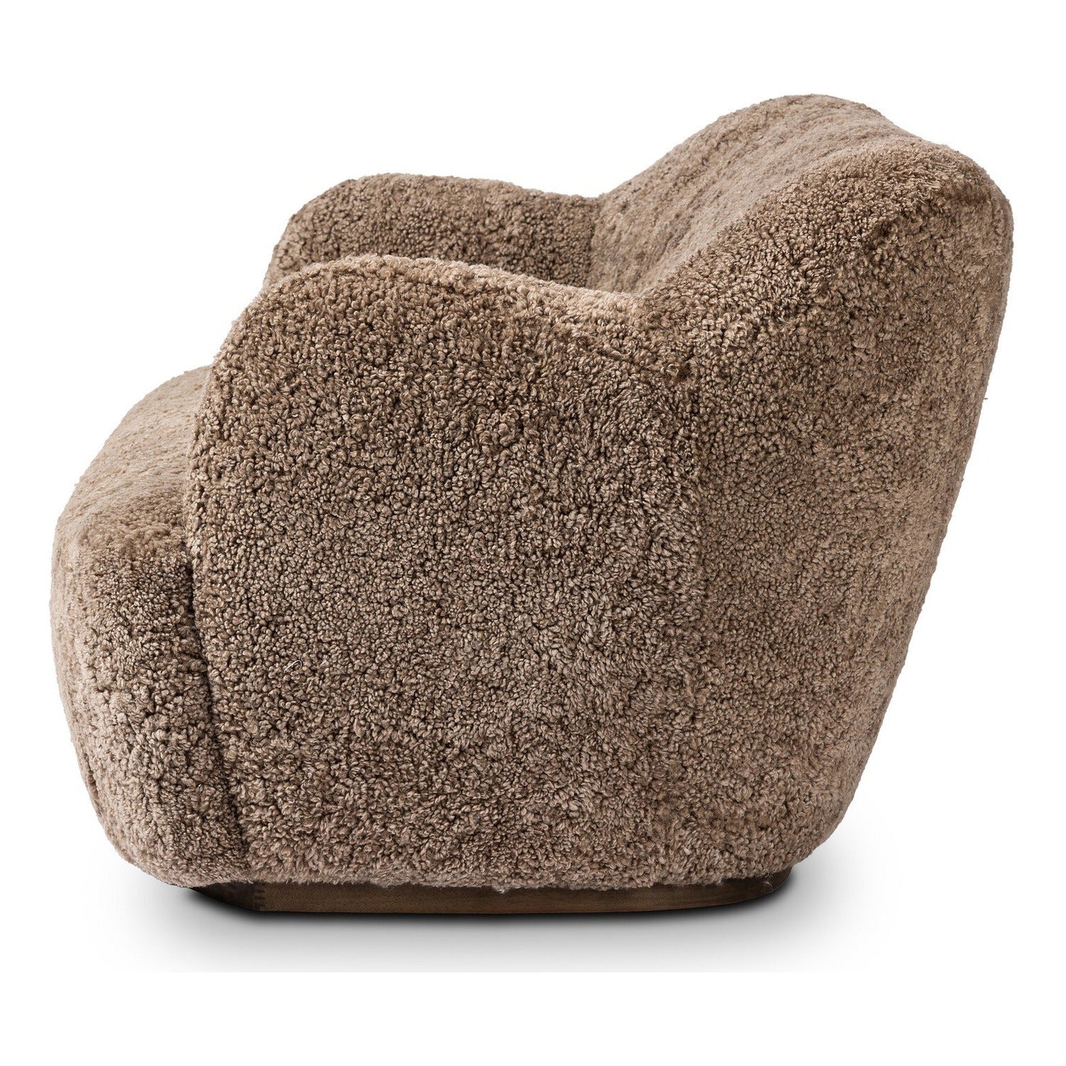 Four Hands Julius Taupe Shearling Sofa