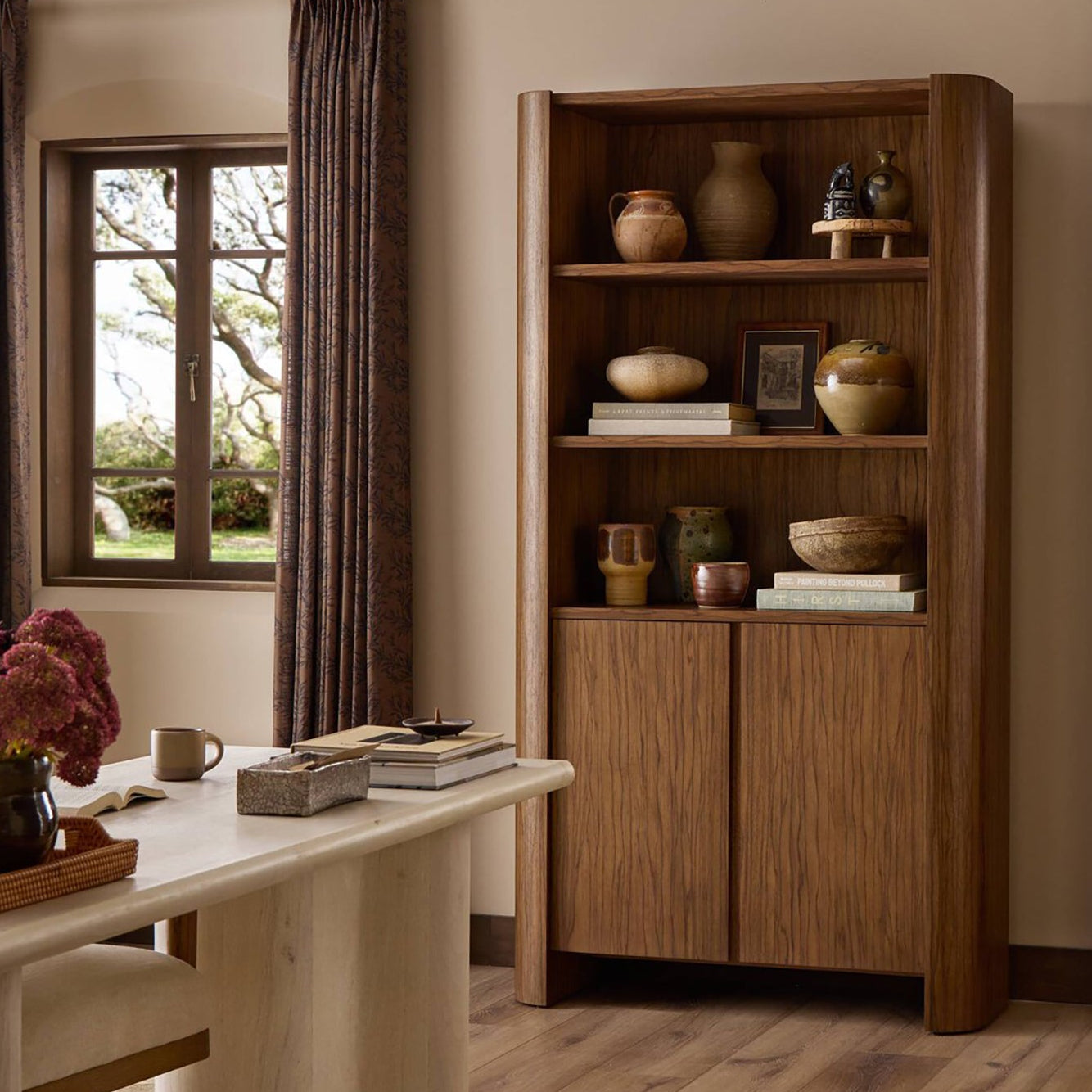 Four Hands Limba Bookcase