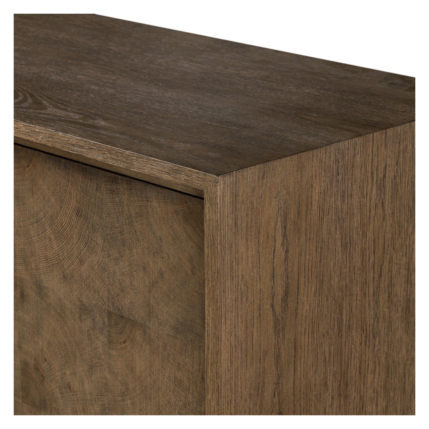 Four Hands Salta Brown Oak Bar Cabinet